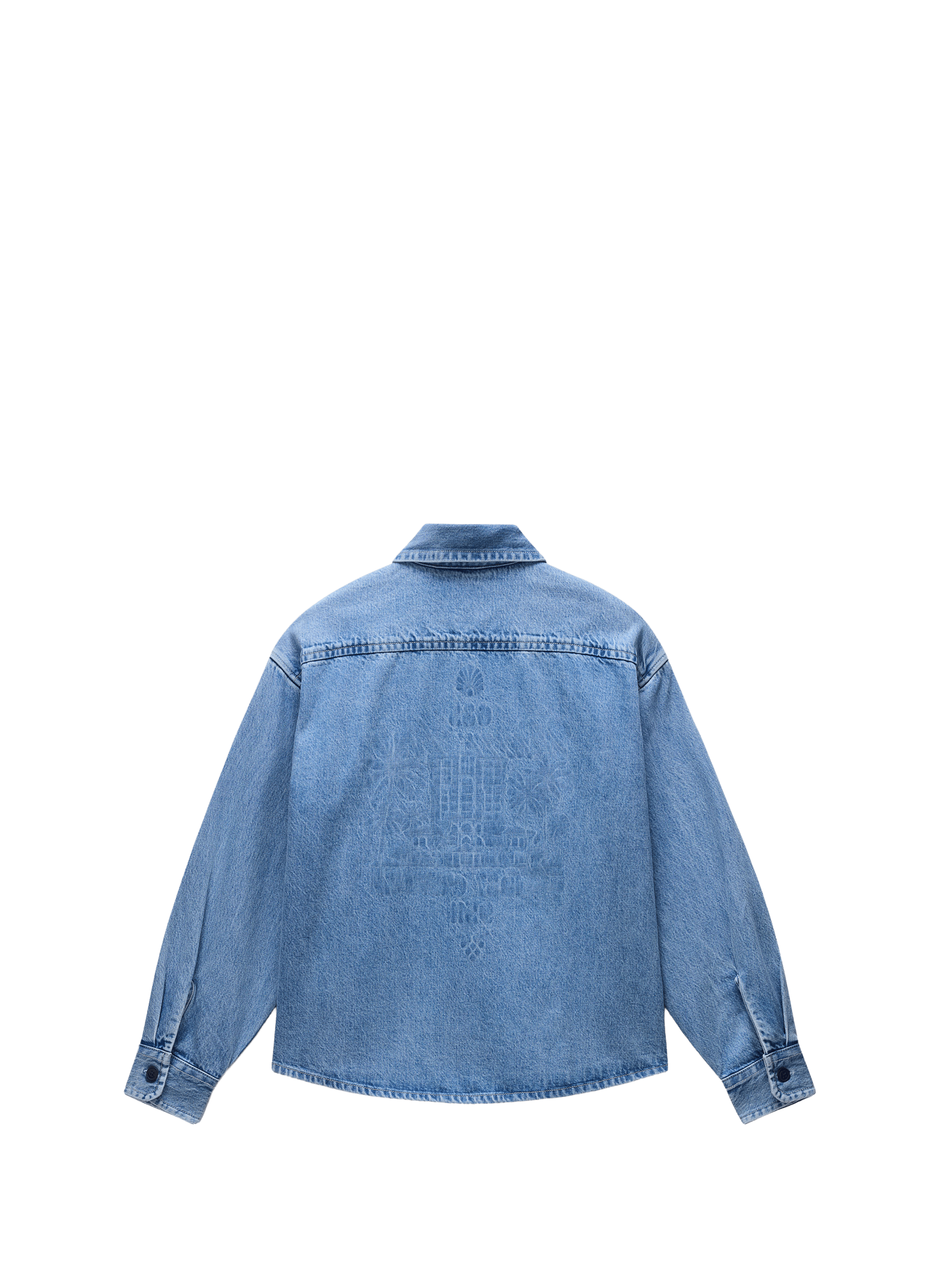 Surchemise en jean en coton NAPAPIJRI Bleu