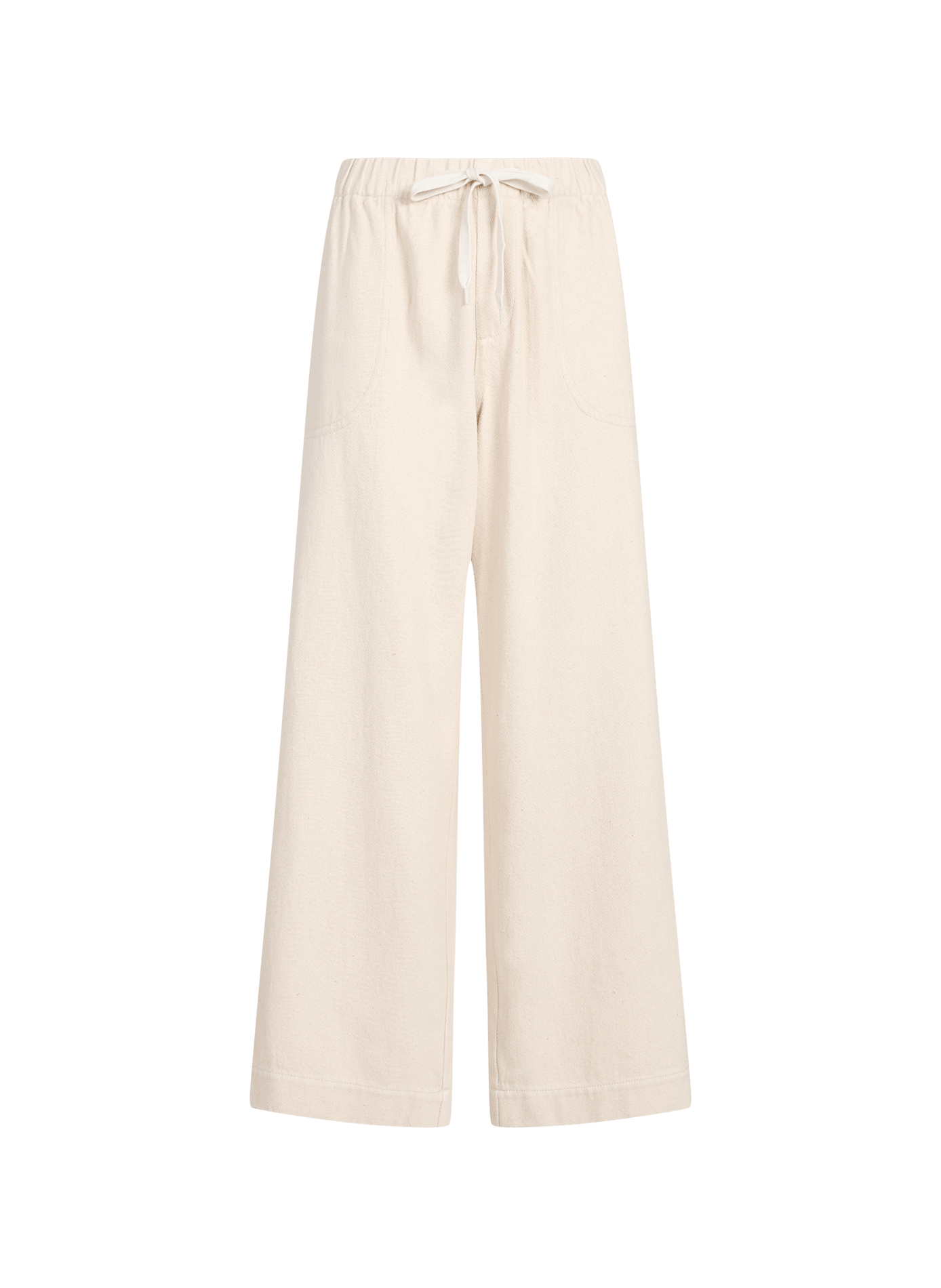 Pantalon large décontracté BELLEROSE Beige