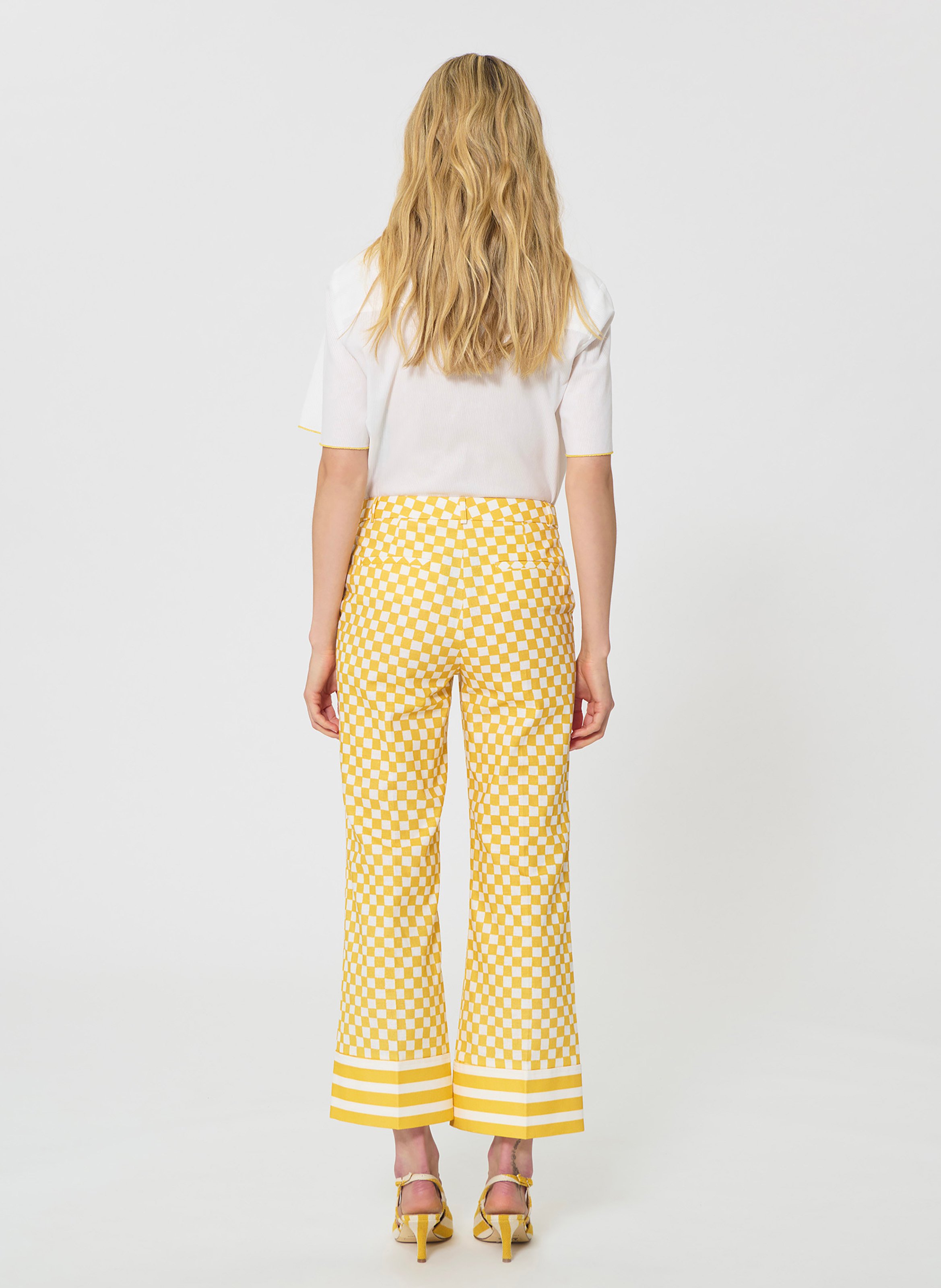 Pantalon pietro TARA JARMON Jaune