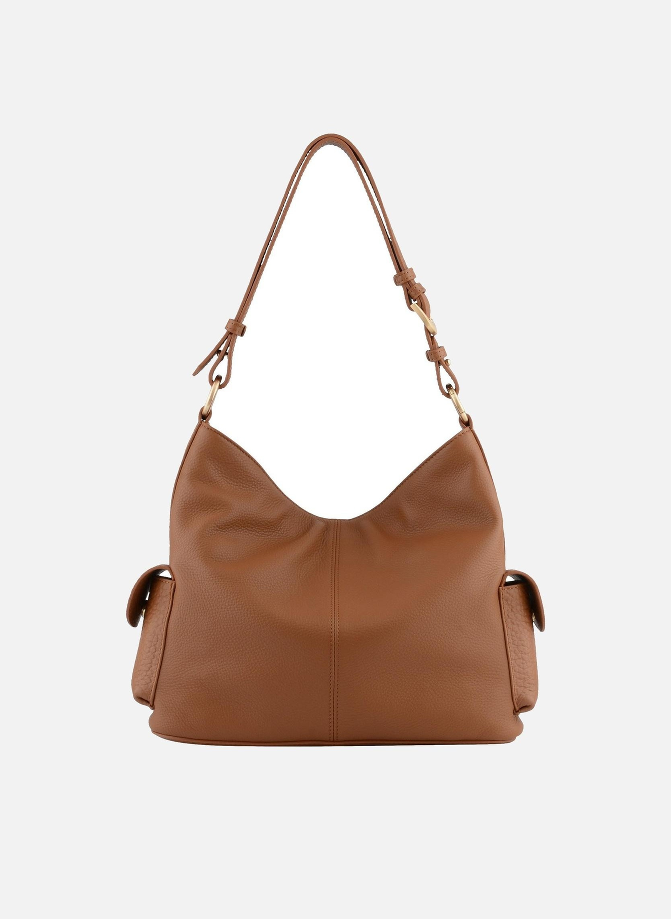 Reporter | sac porté épaule POURCHET Doré