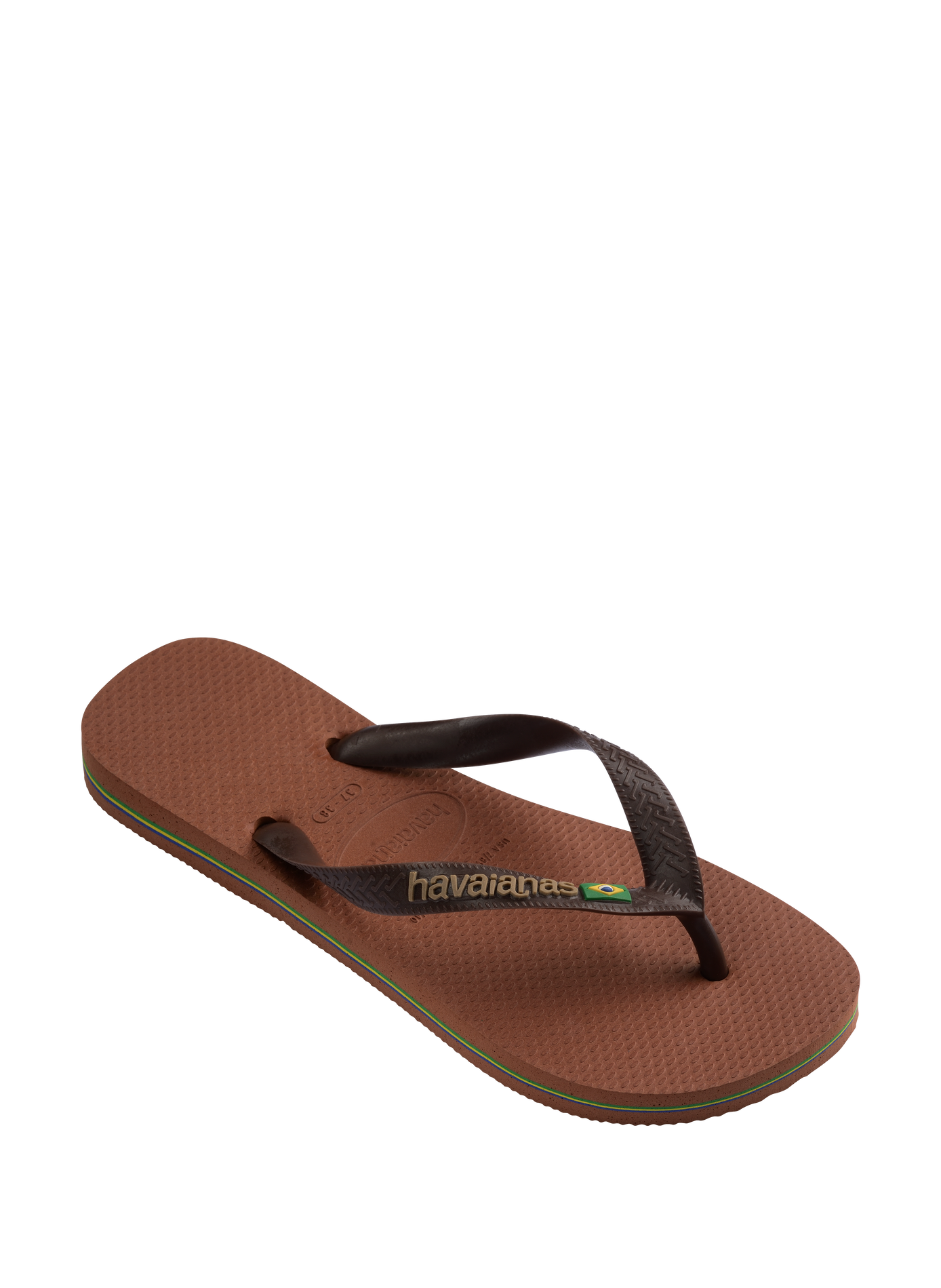Tongs Brasil HAVAIANAS Marron