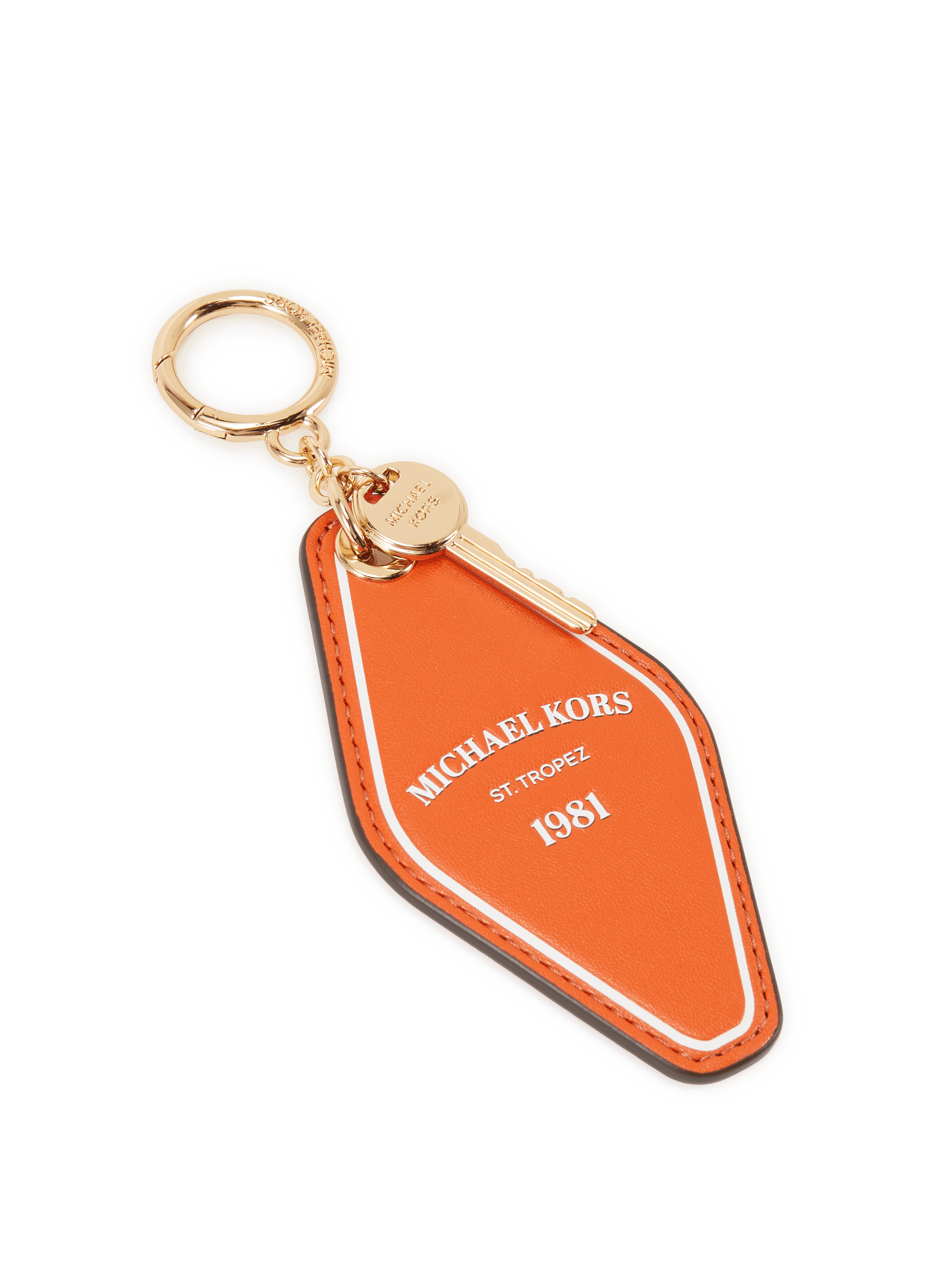 Portachiavi a rombo con chiave MICHAEL KORS Marrone