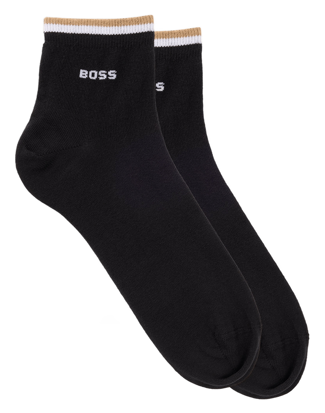 Chaussettes mi- haute à logo BOSS Noir