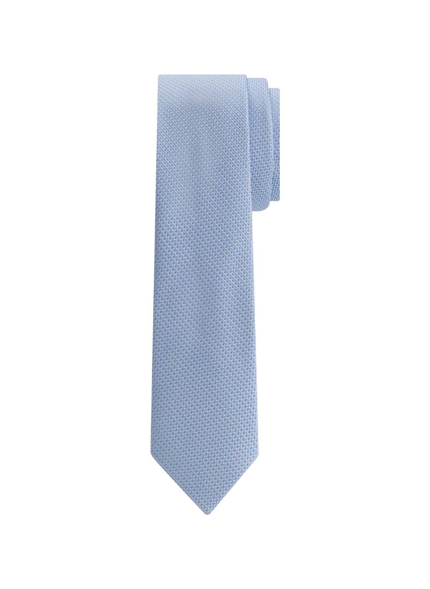Cravate texturée en soie mélangé CALVIN KLEIN Bleu