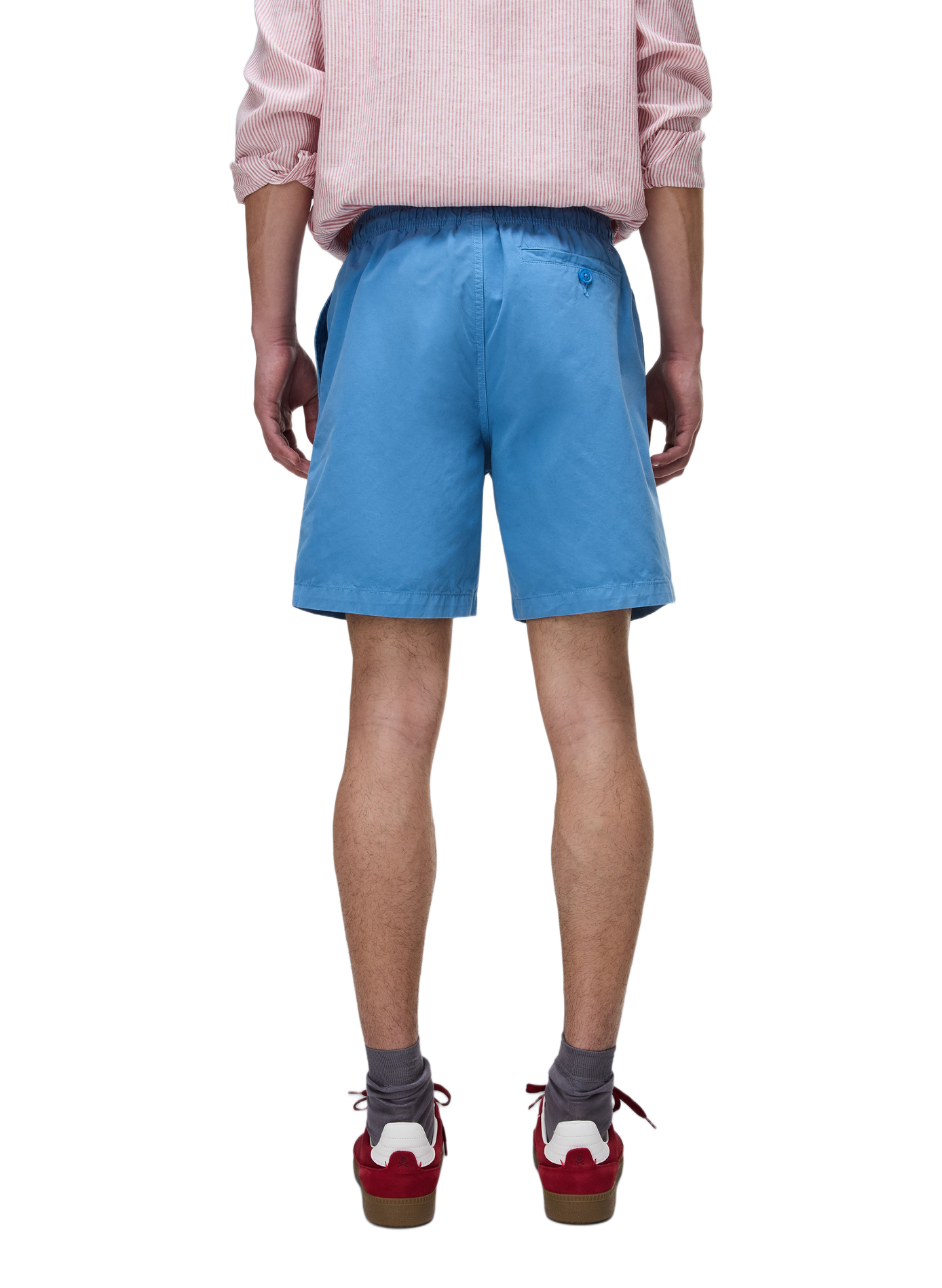 Short droit N-Hyperion en coton NAPAPIJRI Bleu