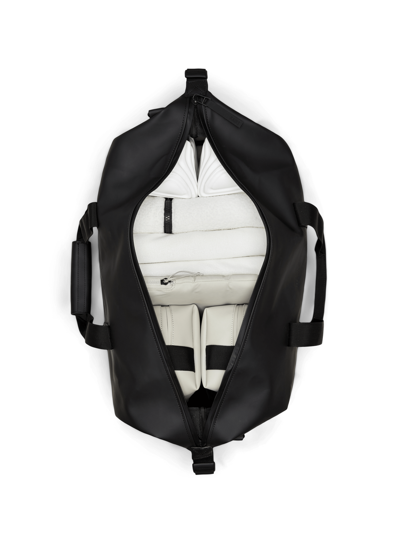 Sac de voyage Hilo imperméable  RAINS Noir