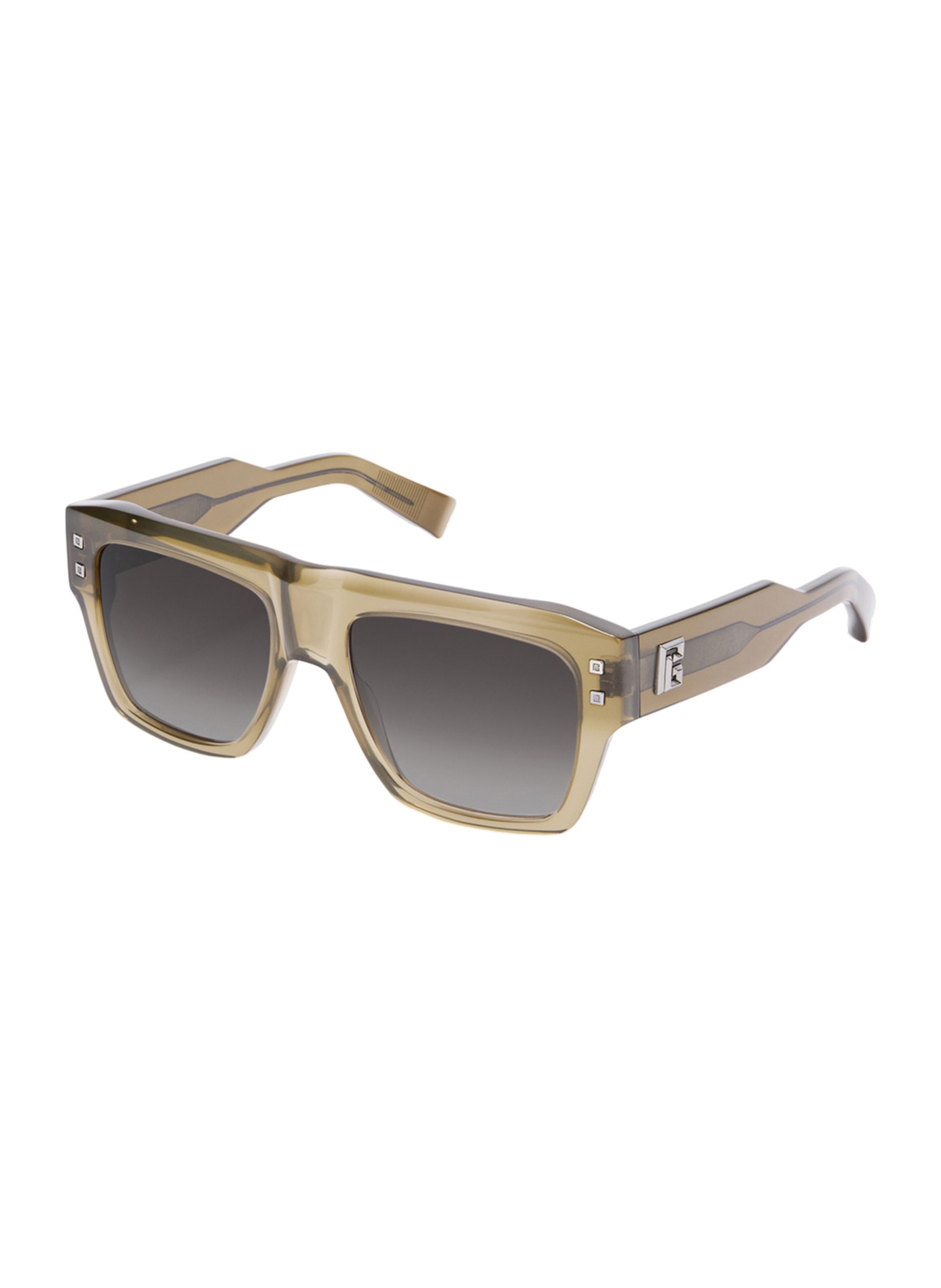 Lunettes de soleil b-scene BALMAIN Vert