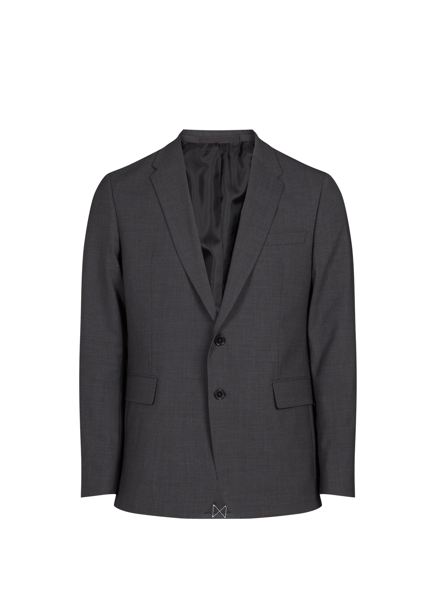 Blazer liso de lana mezclada AU PRINTEMPS PARIS Gris