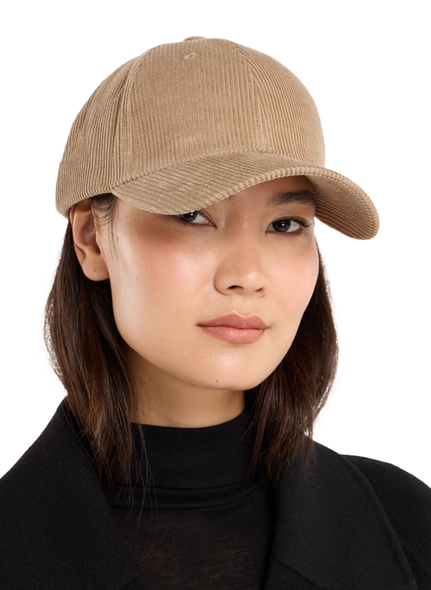 Casquette ajustable en velours de coton SAISON 1865 Marron