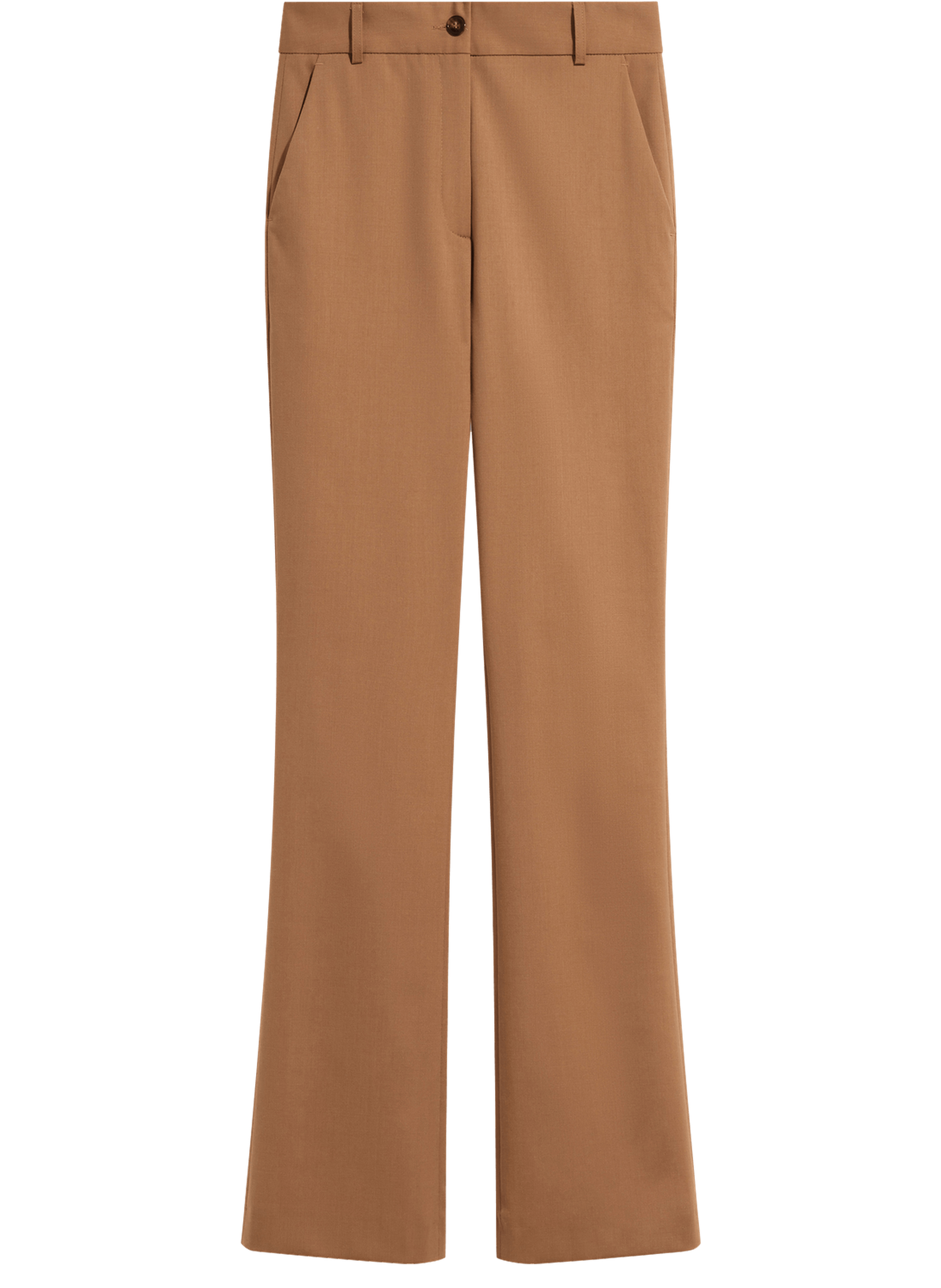 Pantalon flare de tailleur - mel GERARD DAREL Marron