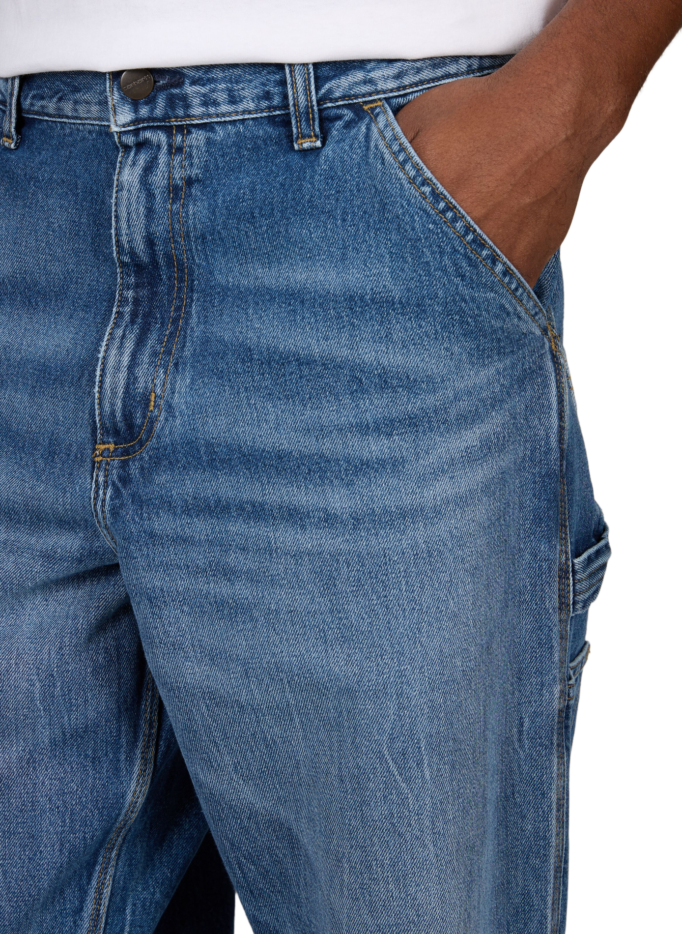 Jeans mit einem Knie CARHARTT WIP Blau