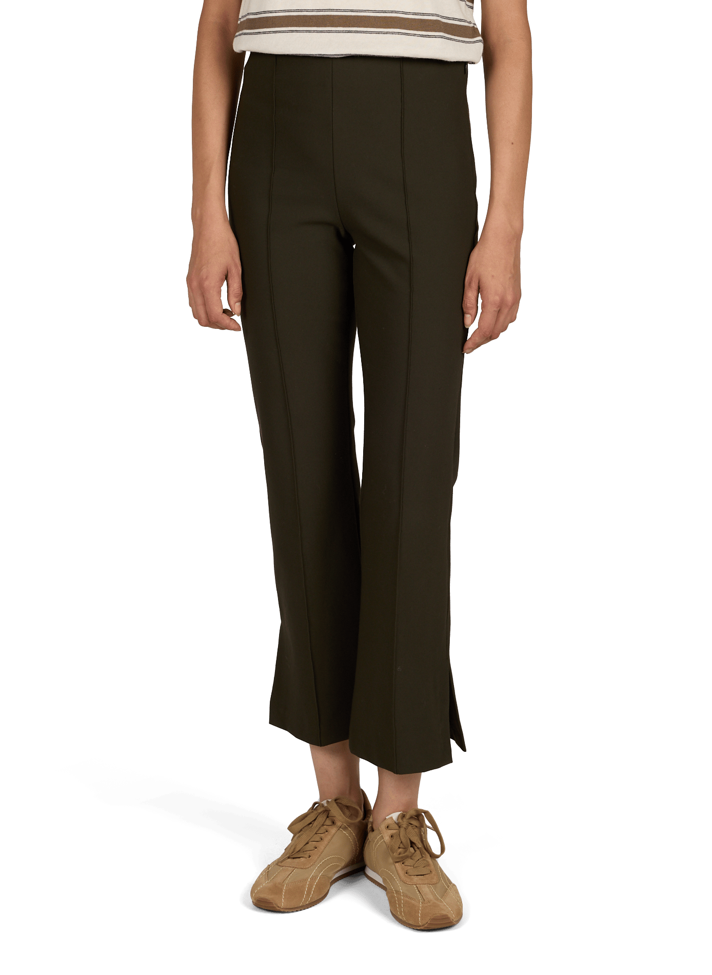 Pantalon droit VINCE Kaki