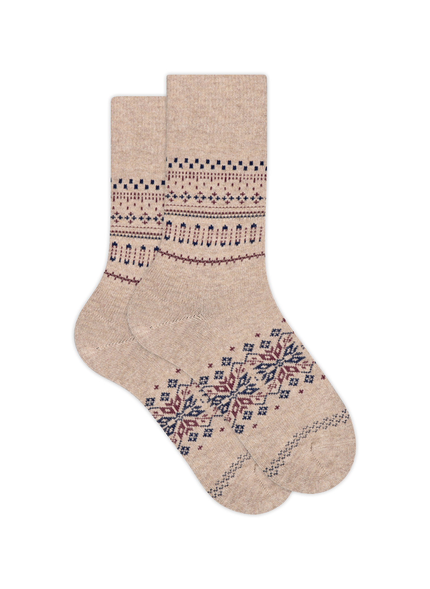 Printed socks FALKE Beige