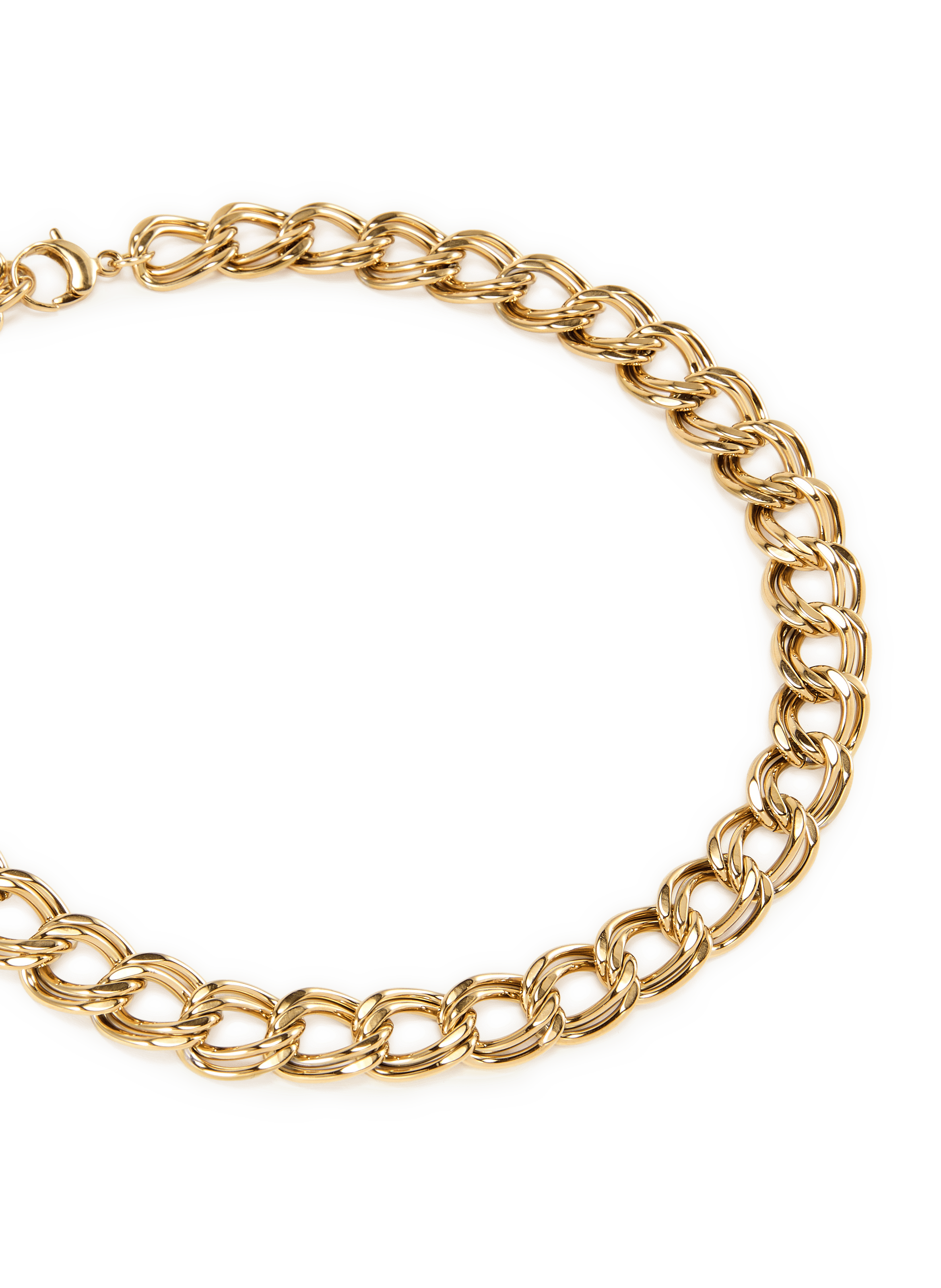 Halskette mit doppelter Kette AU PRINTEMPS PARIS Golden