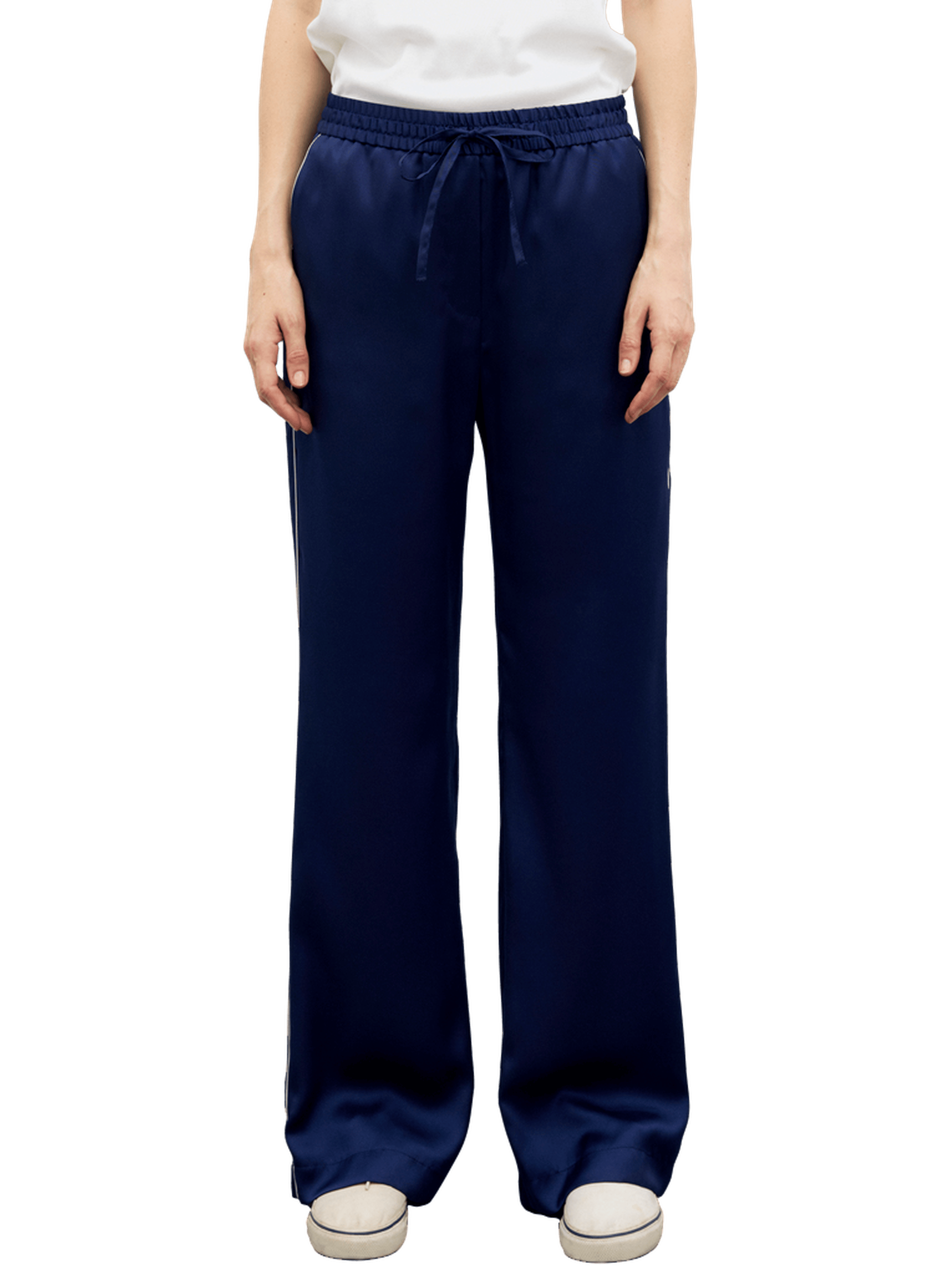 Pantalon satiné - bahyra GERARD DAREL Bleu
