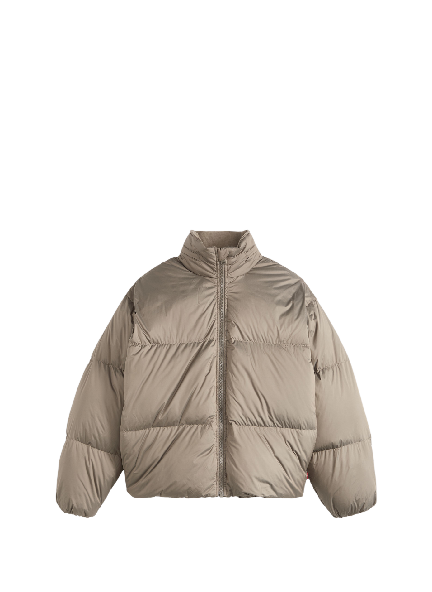 Doudoune droite matelassée unie LEVI'S Beige