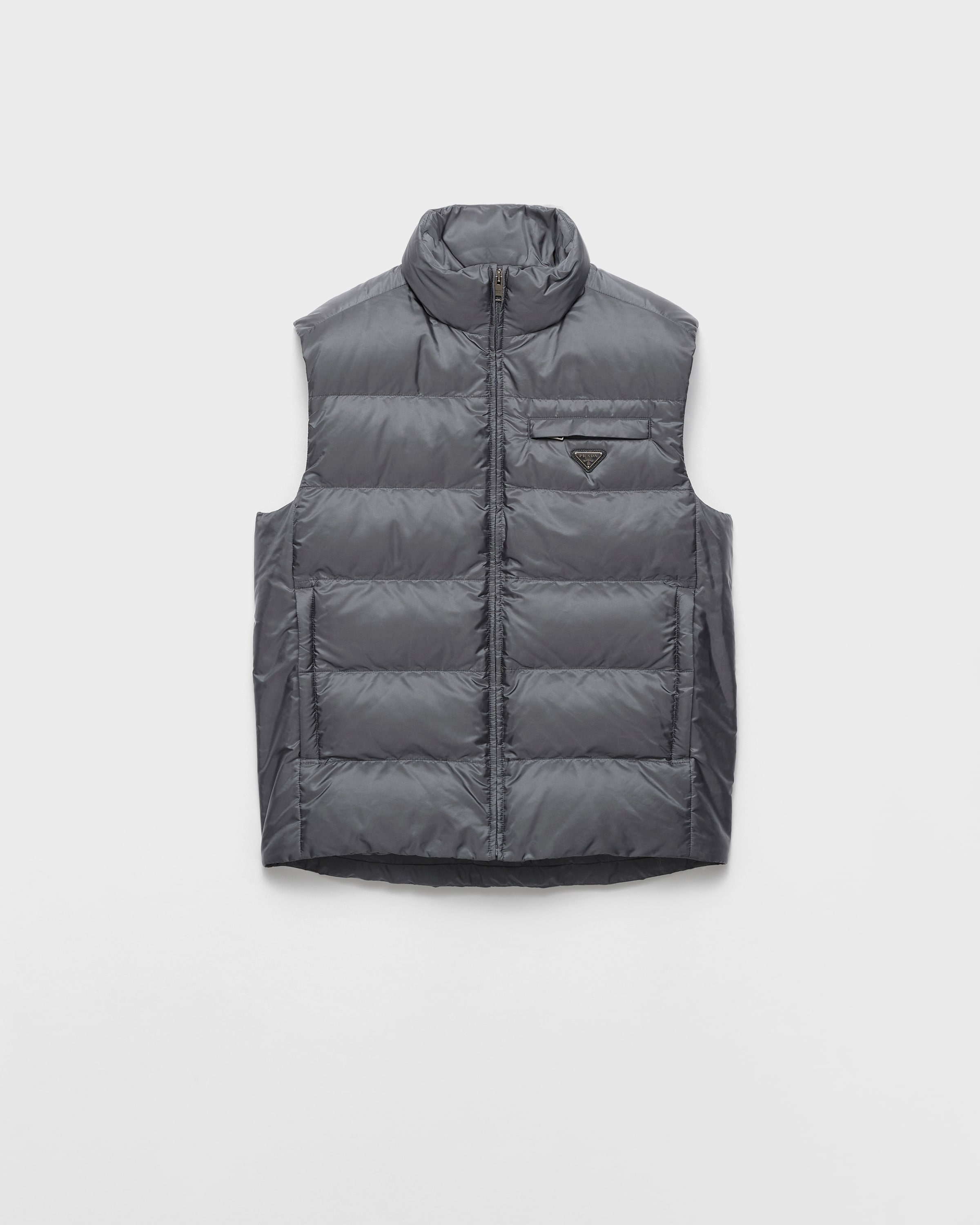 Veste en re-nylon PRADA Gris