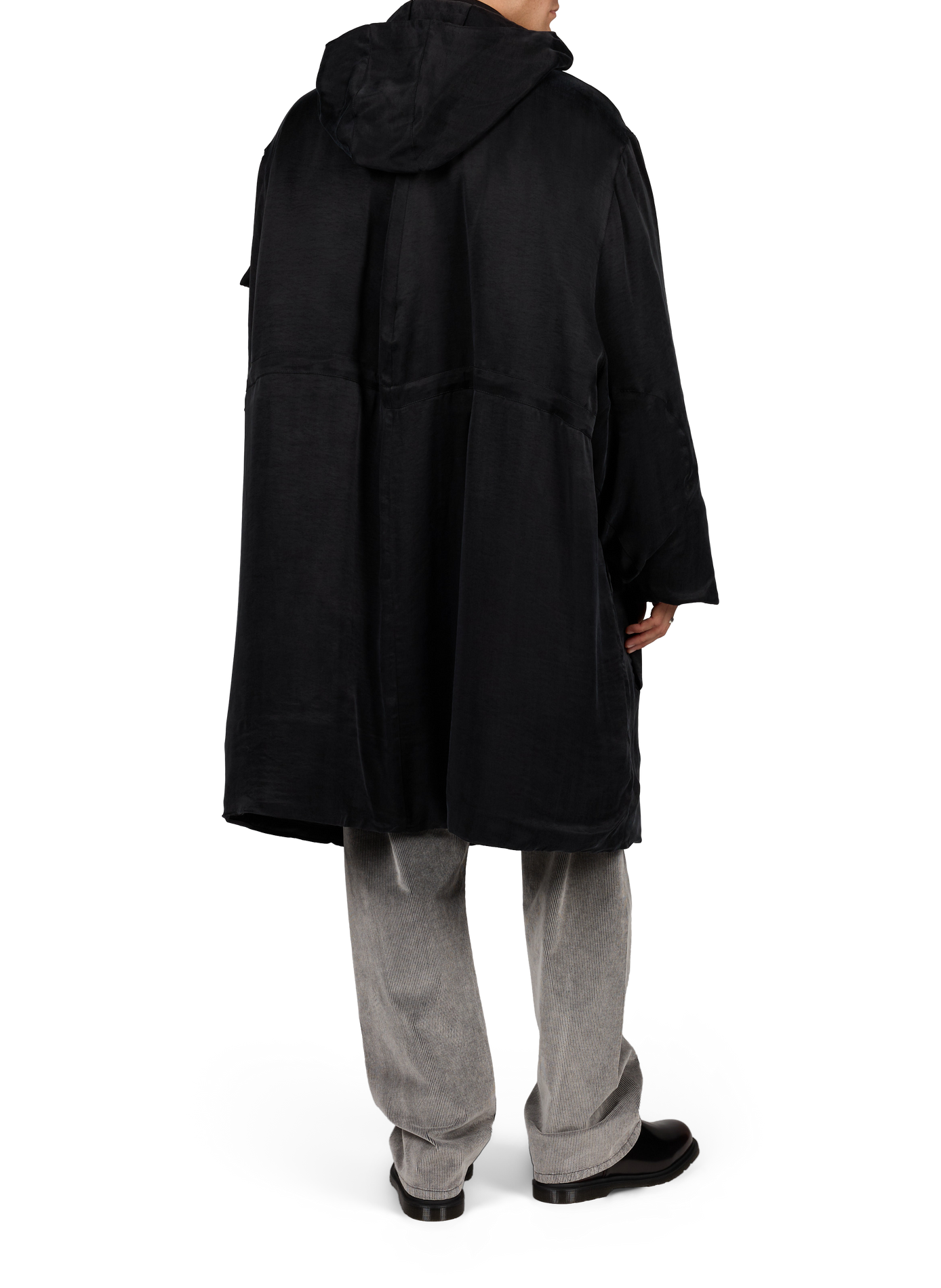 High-Neck Coat ALAINPAUL Black
