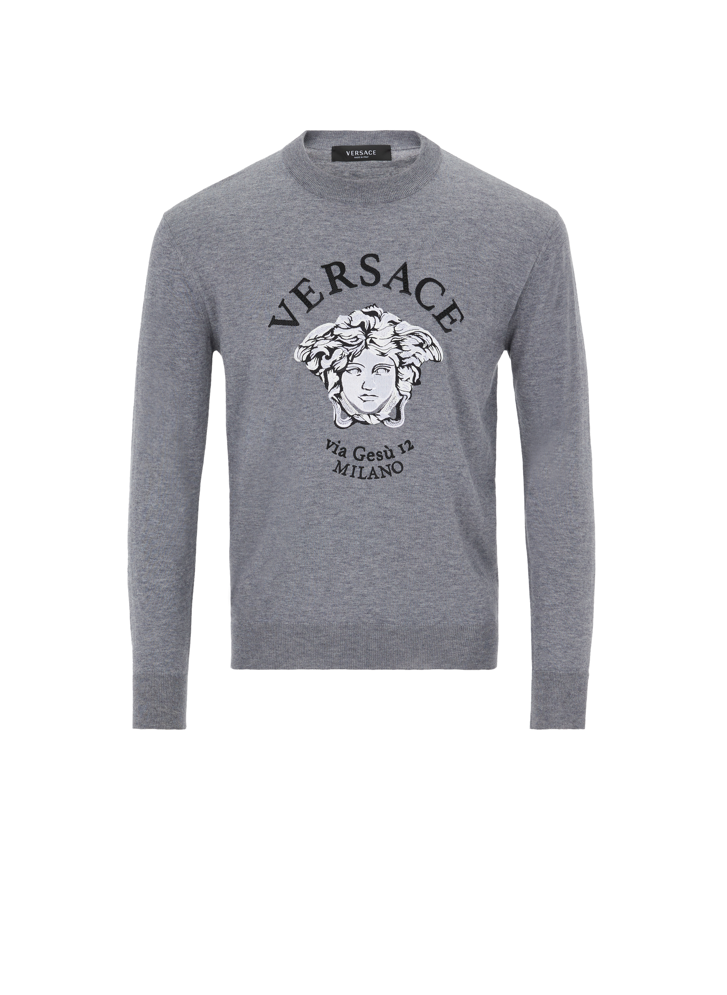 Pull en laine et coton