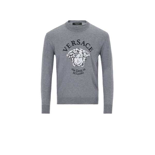 Pull en laine et coton