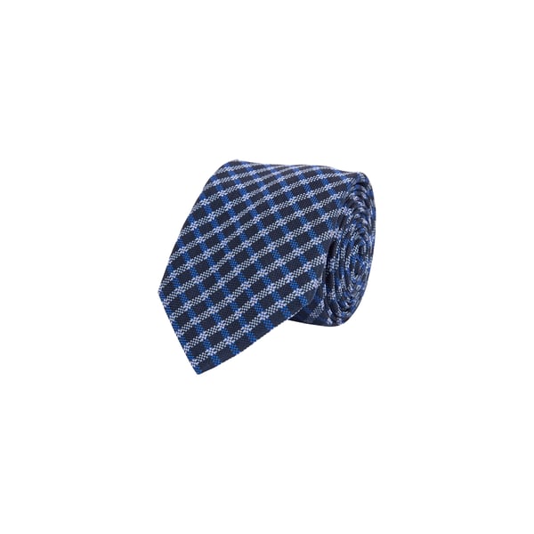 Cravate rayée en soie