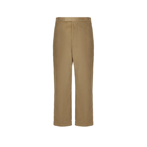 Pantalon côtelé en coton