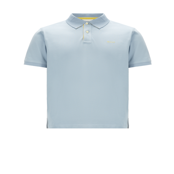 Gant Cotton Polo Shirt In Blue
