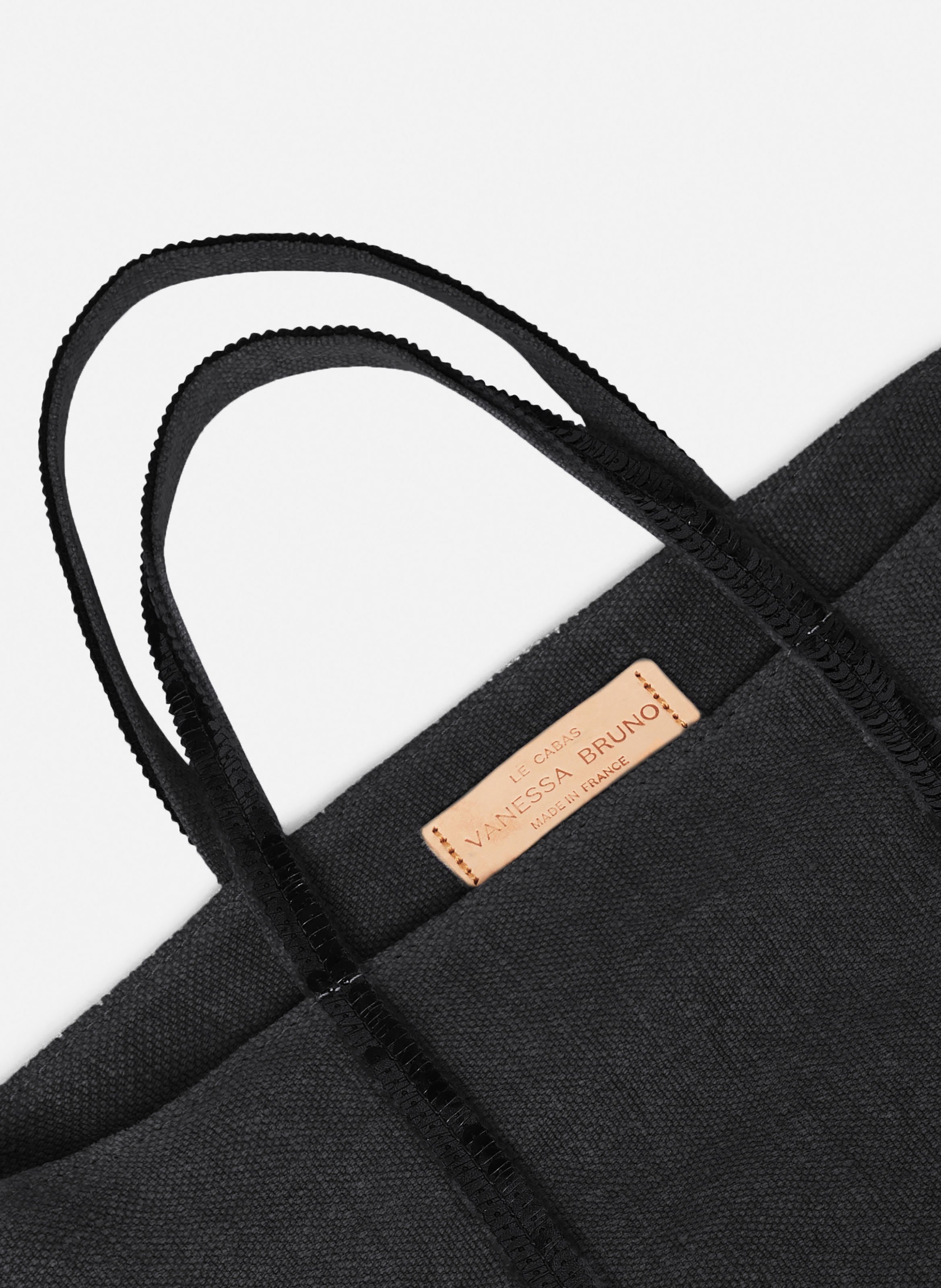 Cabas s en lin VANESSA BRUNO Noir