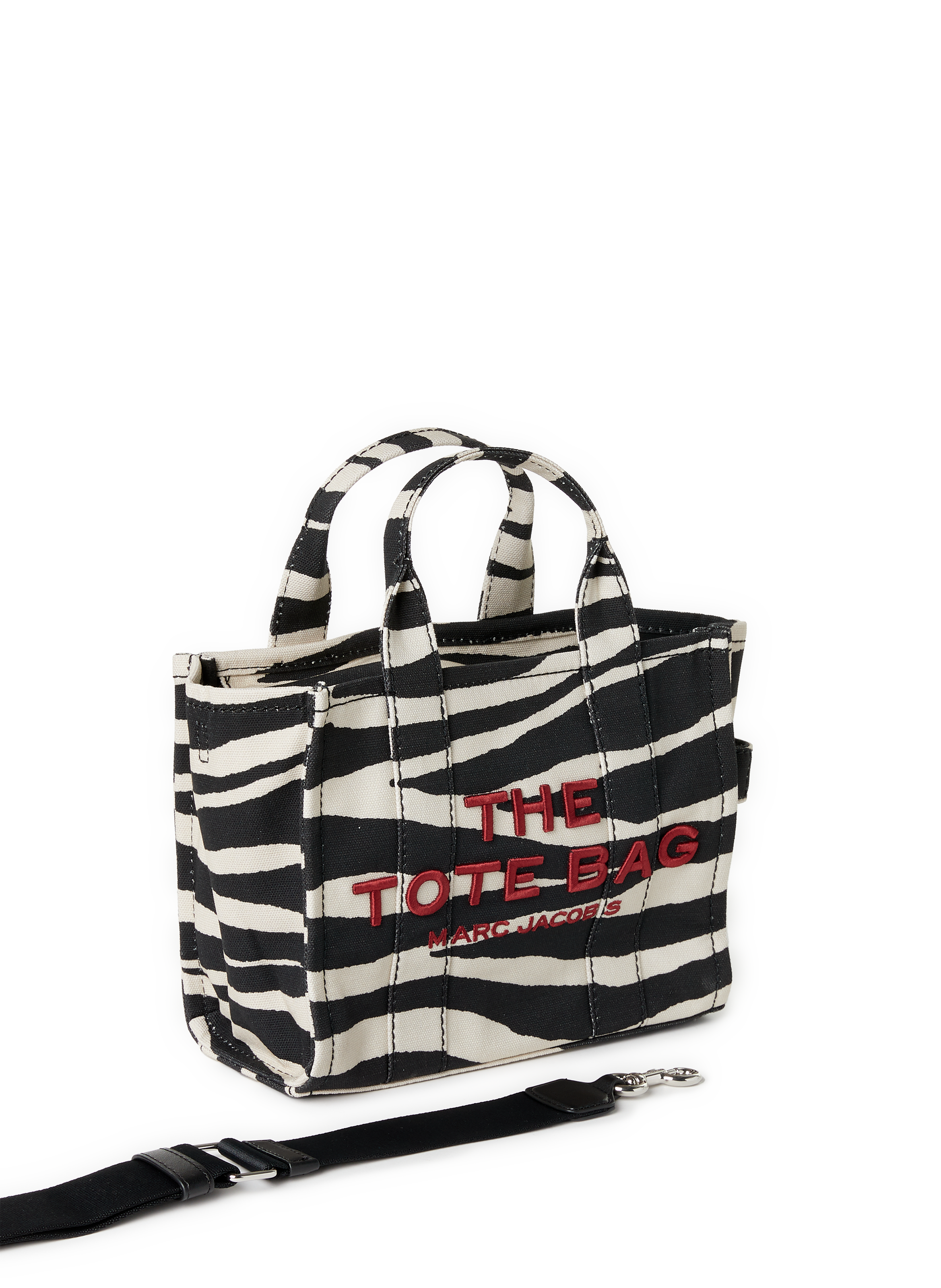 Sac cabas The Zebra Canvas Small Tote Bag MARC JACOBS Multicolore