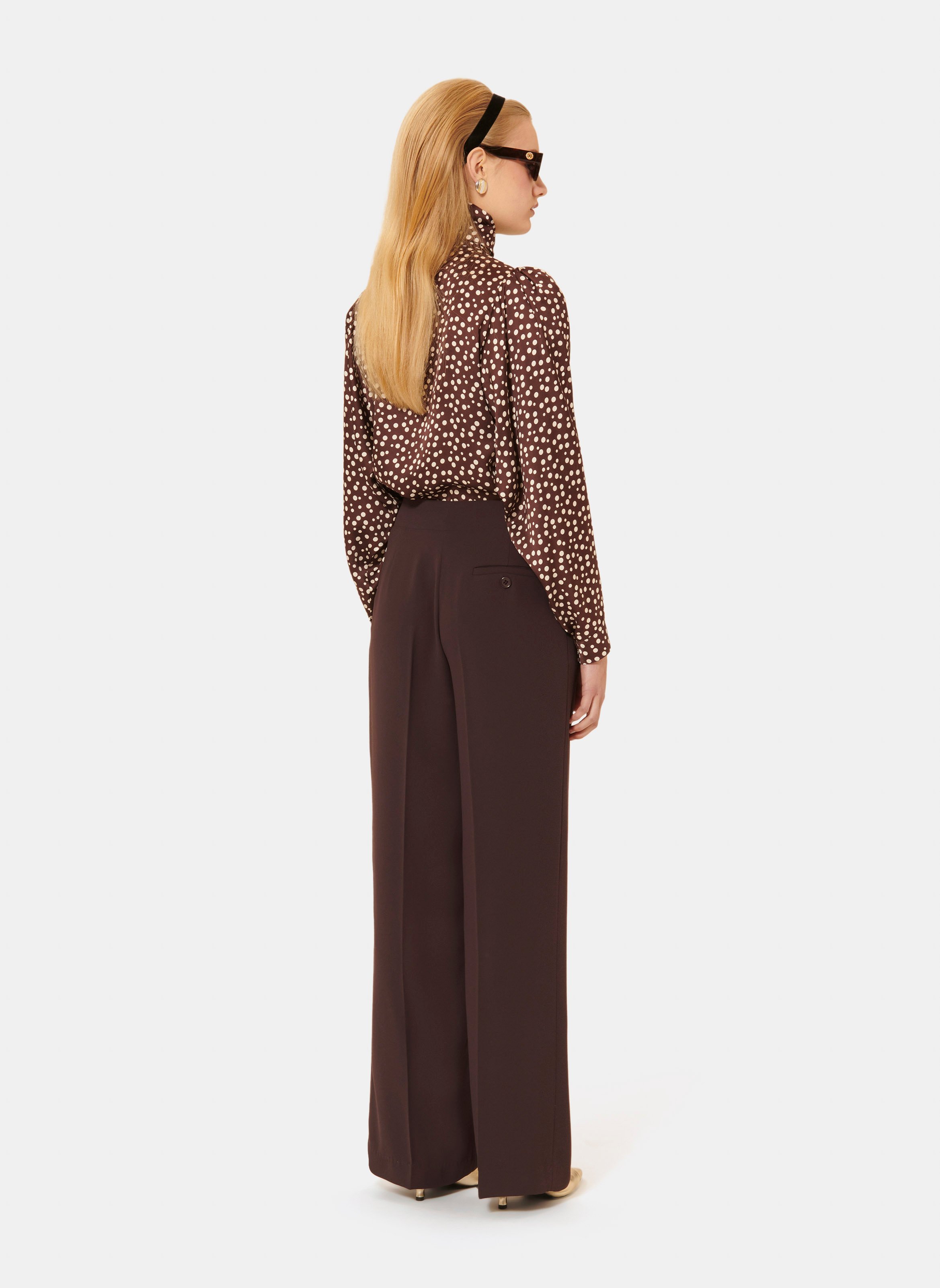 Pantalon parigi TARA JARMON Marron