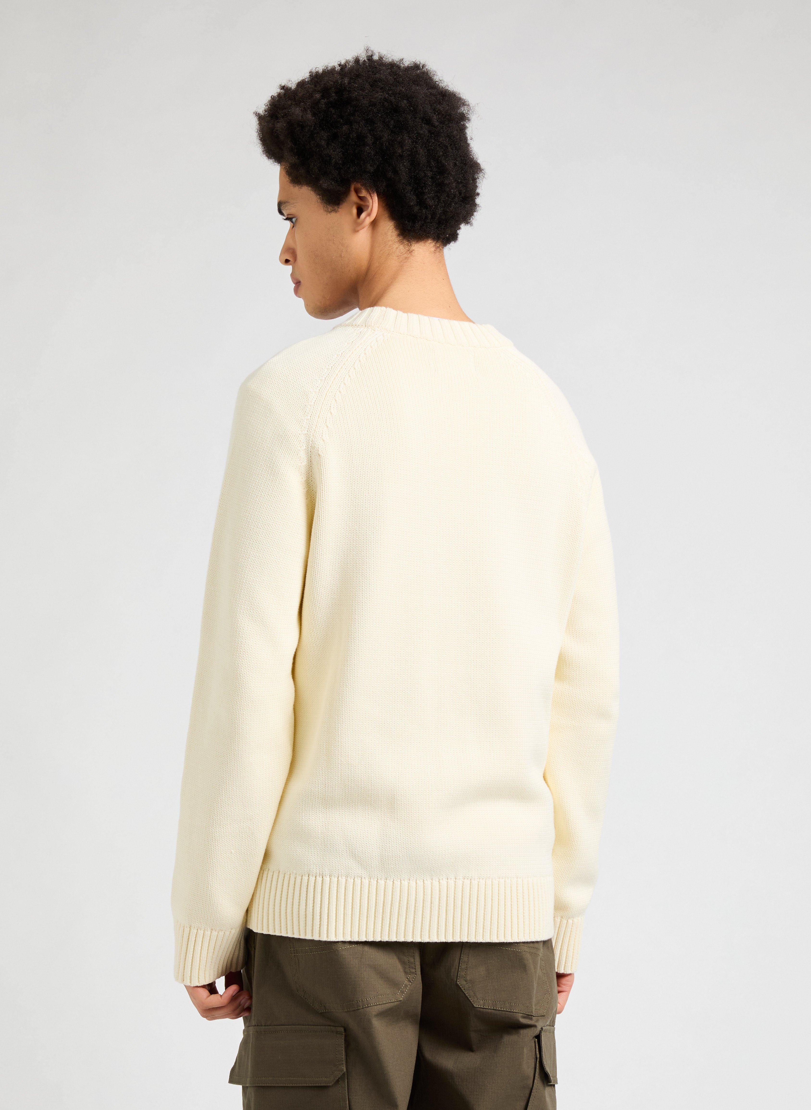 Pull en coton SAISON 1865 Beige