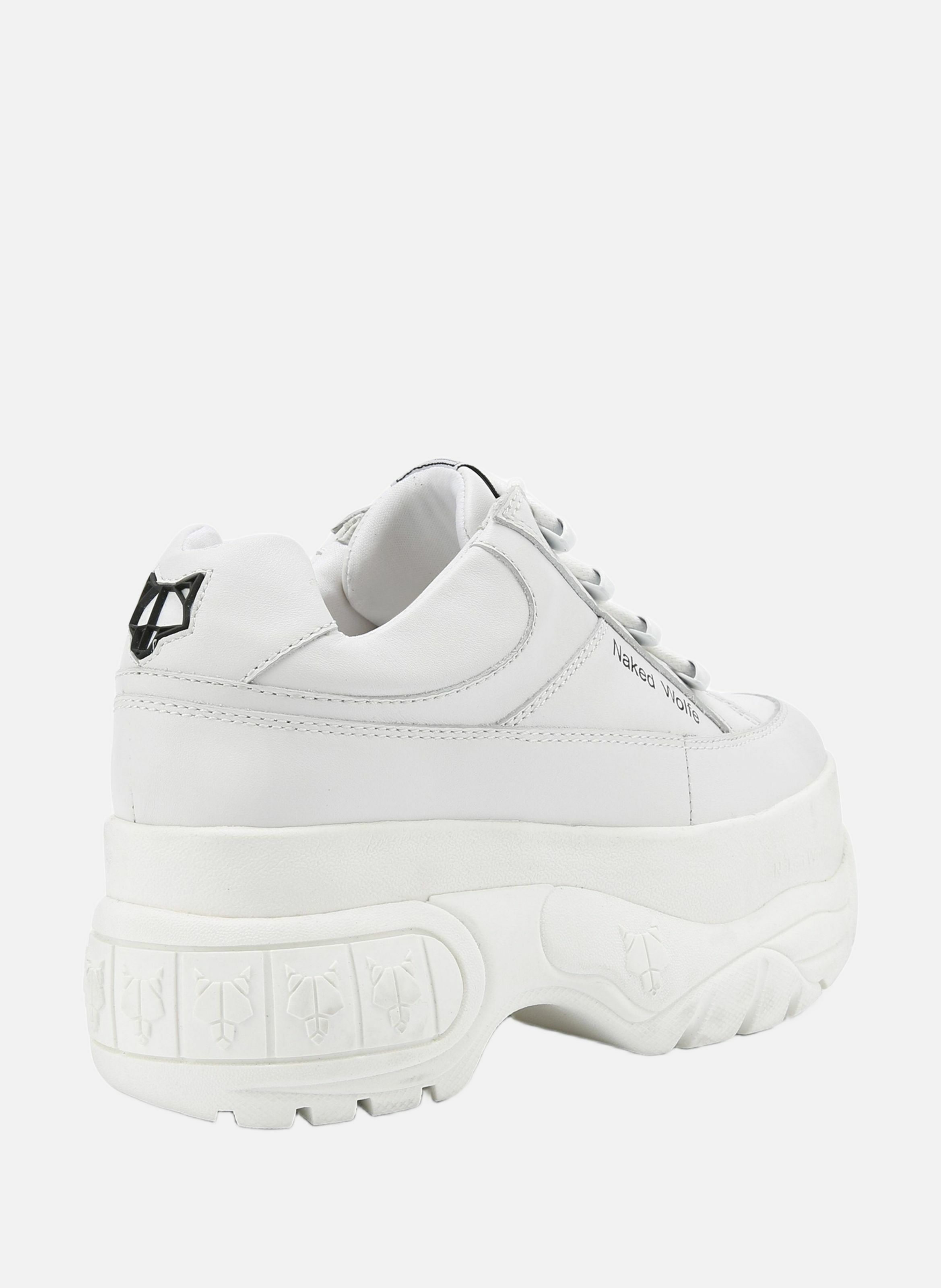 Baskets sporty NAKED WOLFE Blanc
