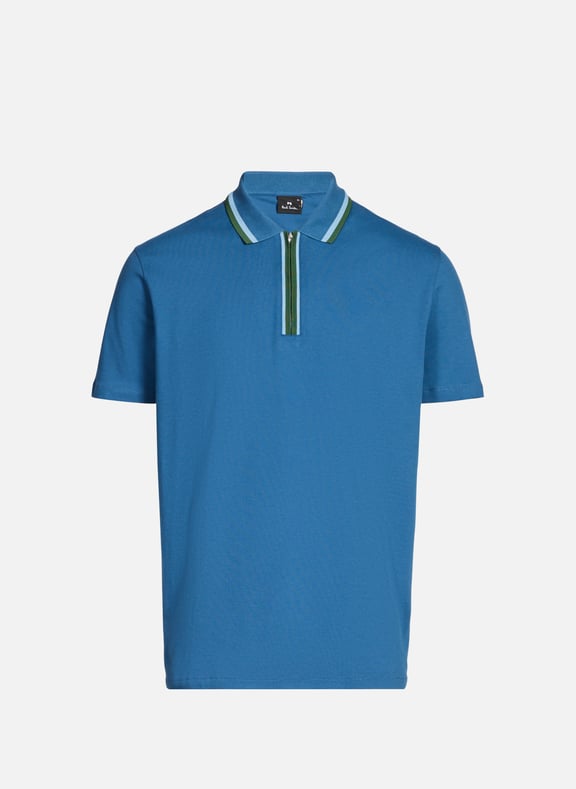 Polo en coton Bleu by PAUL SMITH PAUL SMITH Polo en coton Bleu
