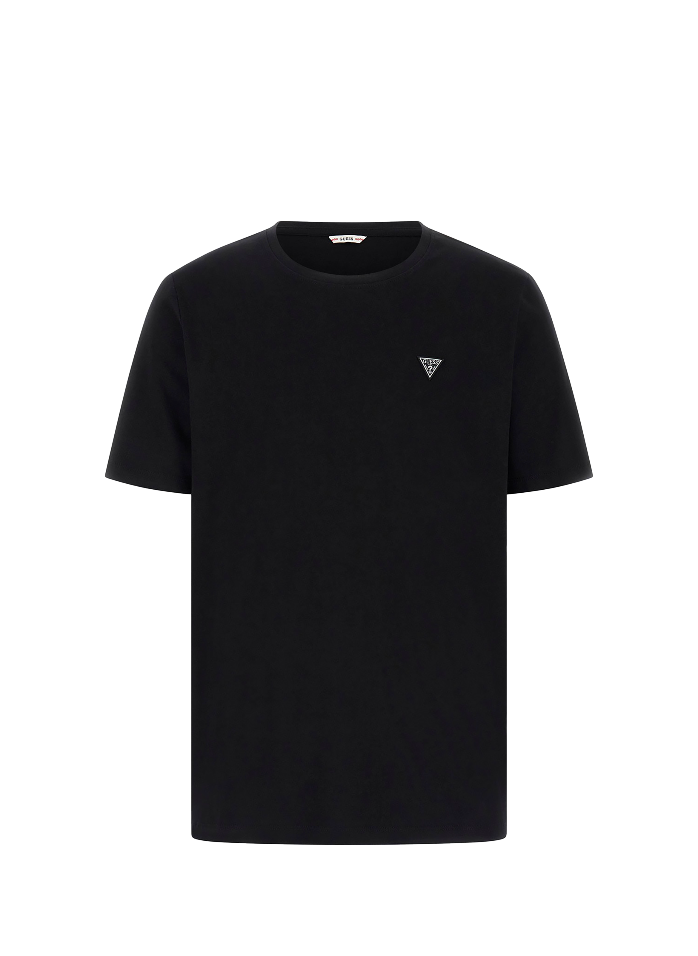 Cotton Logo T-shirt GUESS Black