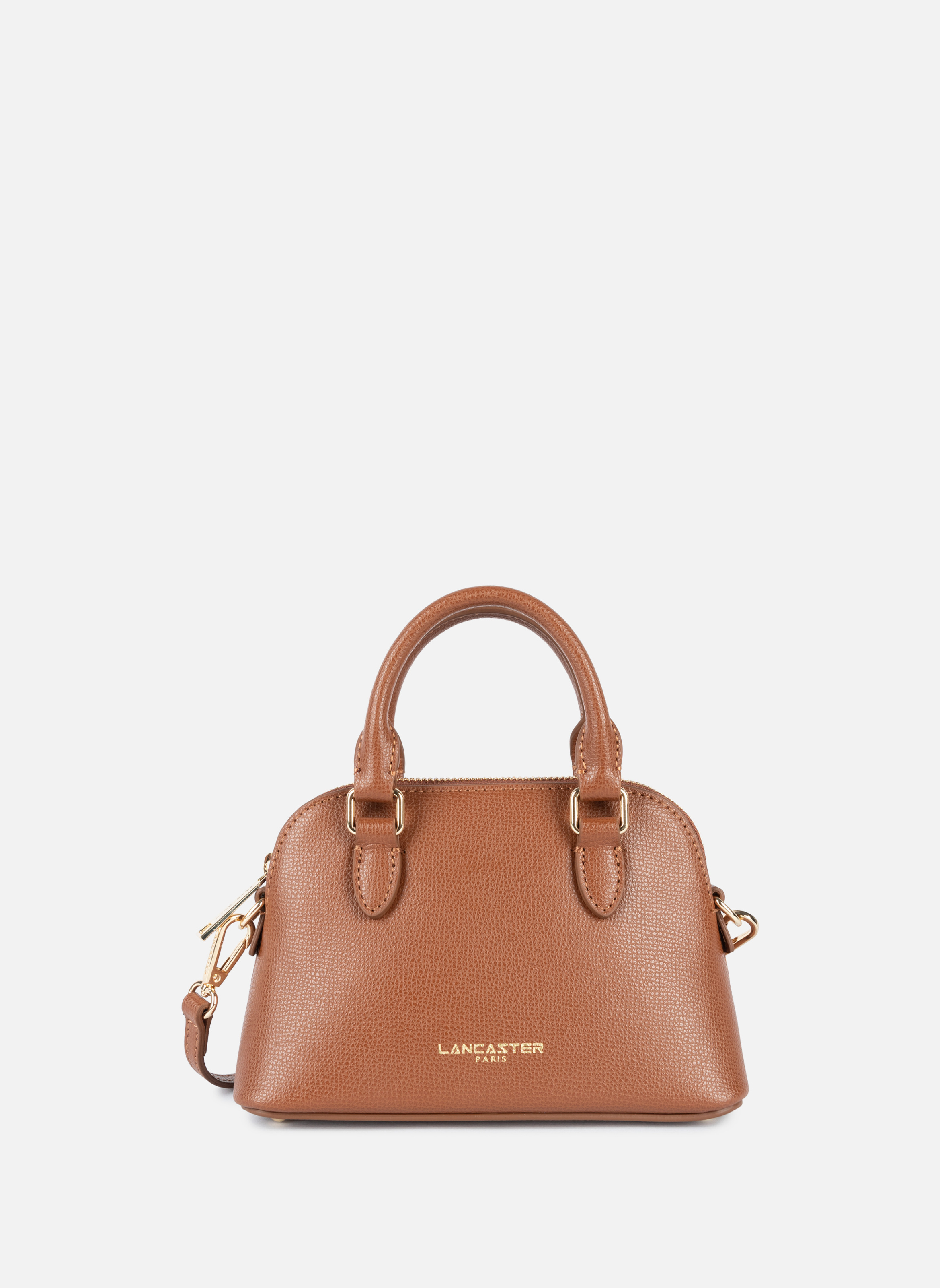 LANCASTER Petit sac demi lune - sierra jia Marron