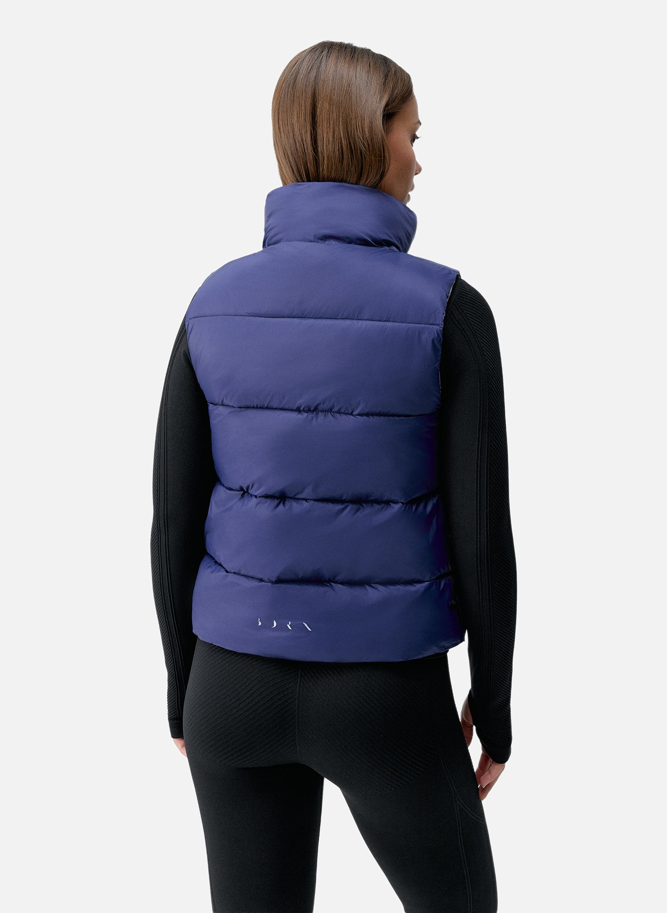 Veste de sport zippée performance athleisure jolie BORN LIVING YOGA Bleu
