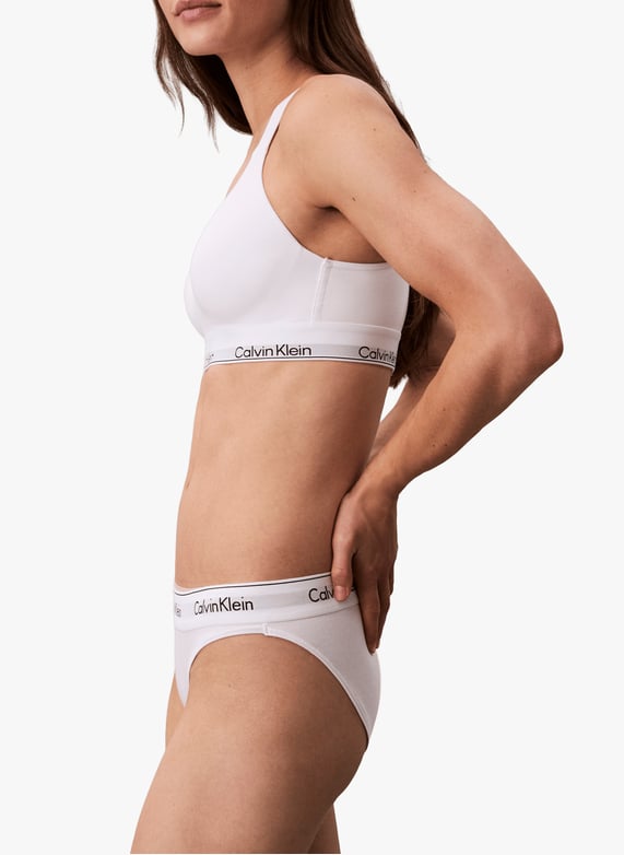 Brassière en coton mélangé | Blanc by CALVIN KLEIN Brassière en coton mélangé Blanc