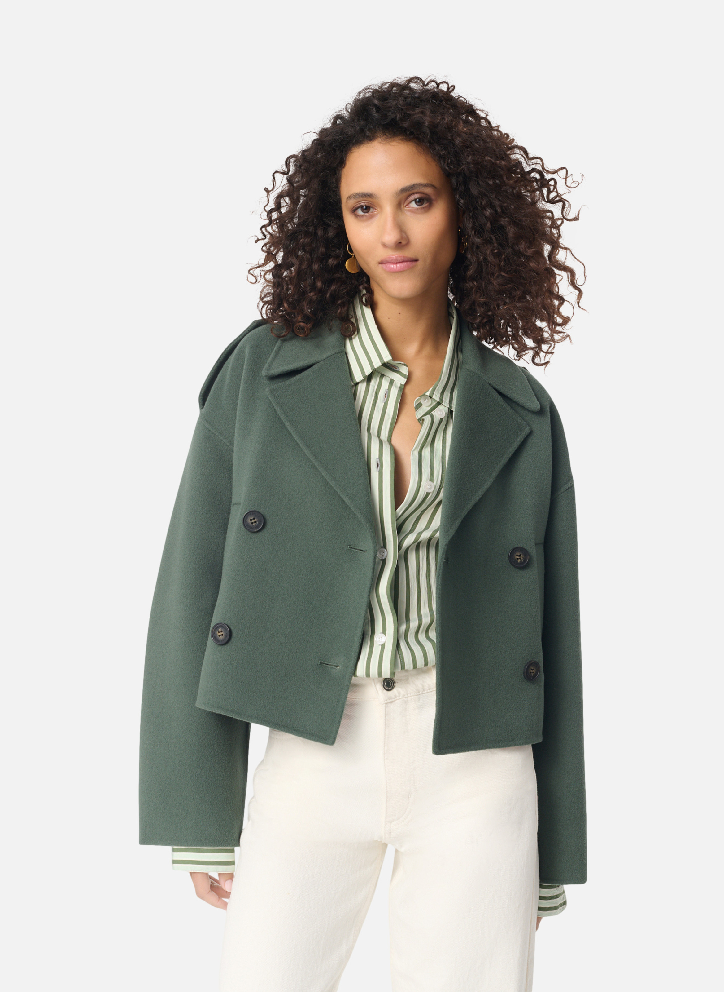 Manteau beran VANESSA BRUNO Vert