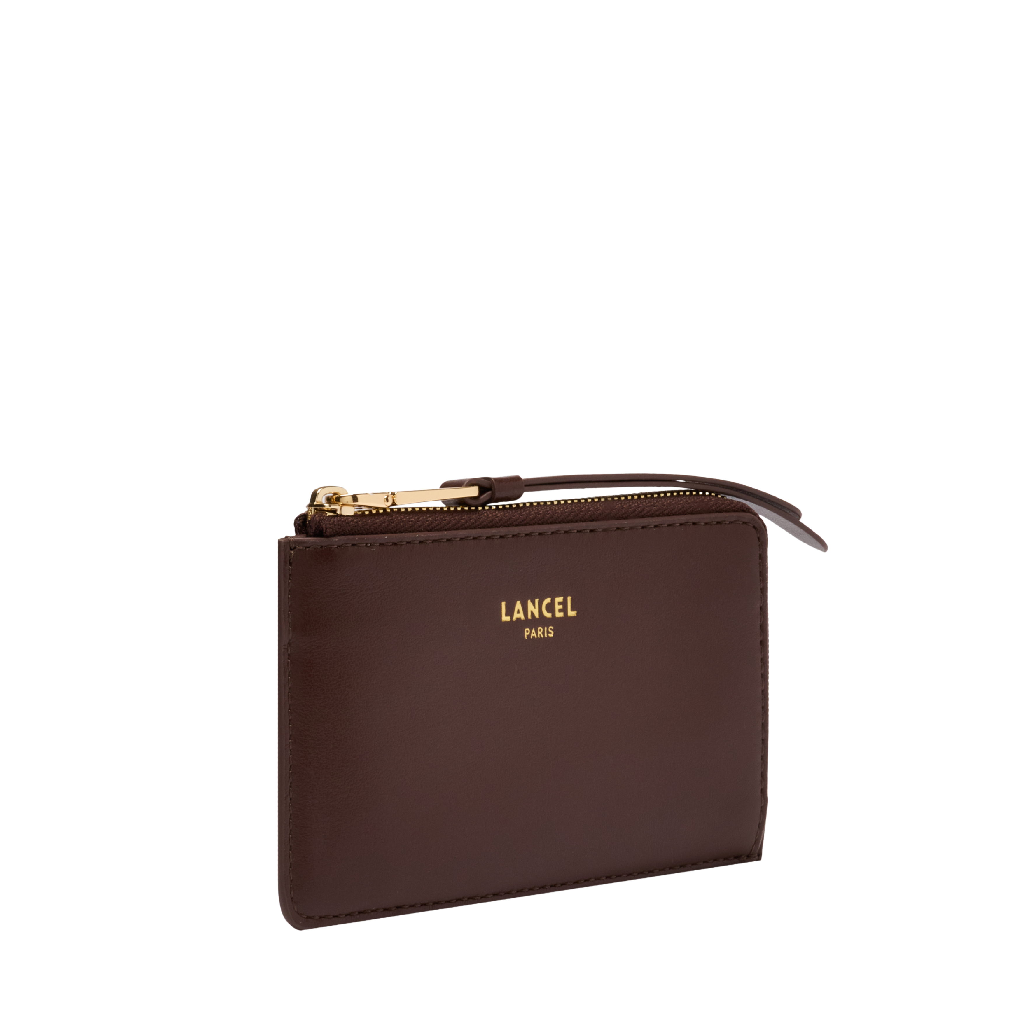 Porte-cartes origami de lancel en cuir LANCEL Marron