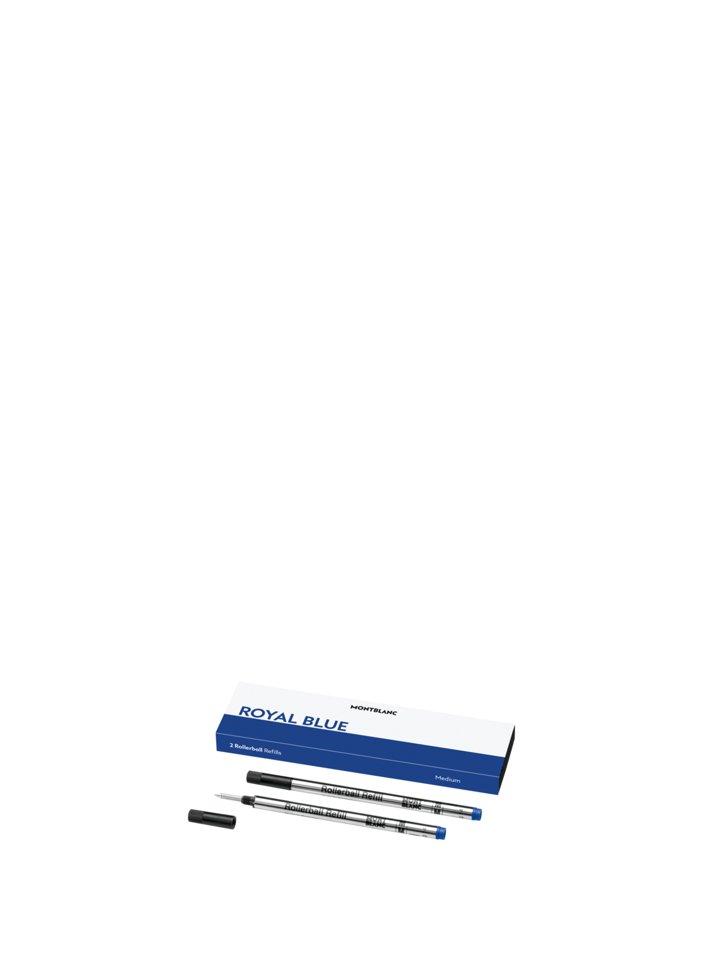 2x Rollerball Refills MONTBLANC Blue