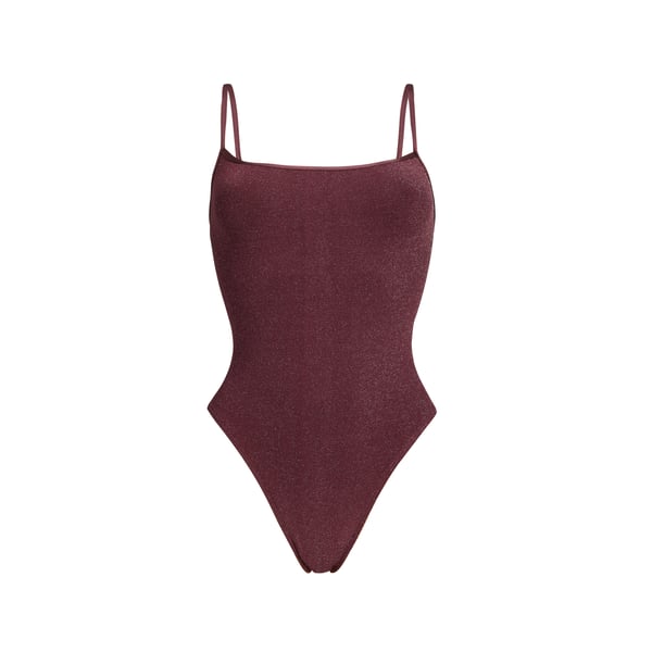 Maillot de bain une pièce brillant Maillot de bain une pièce brillant