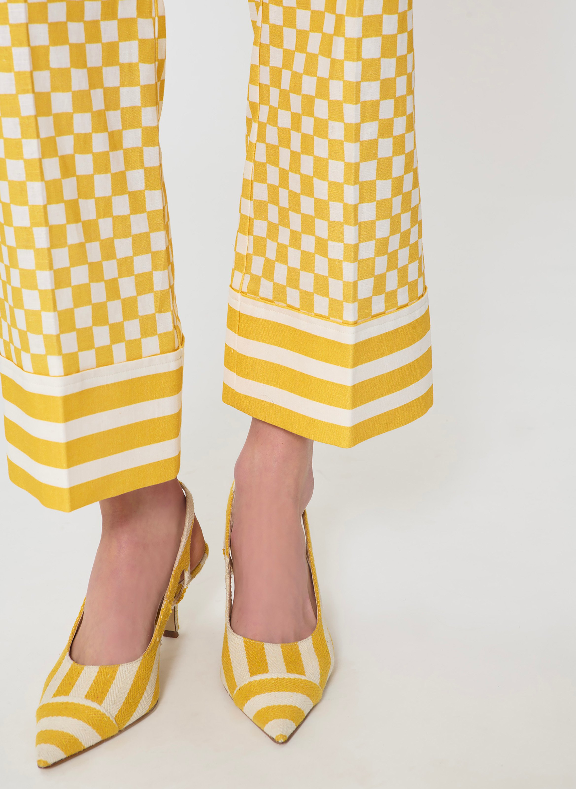 Pantalon pietro TARA JARMON Jaune