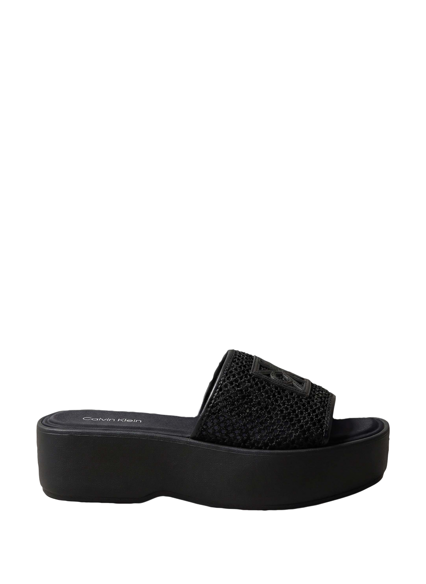 Plateau-Mules aus Mesh CALVIN KLEIN Schwarz