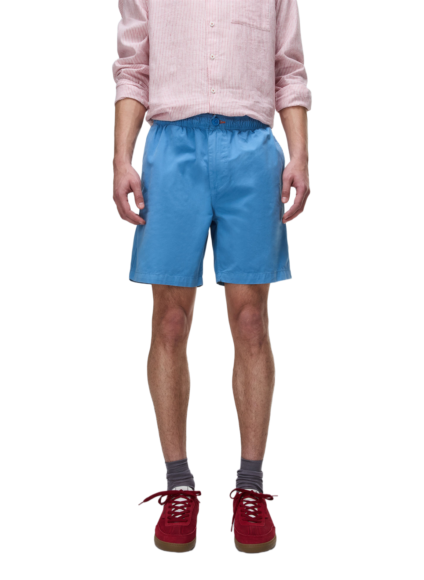 Short droit N-Hyperion en coton NAPAPIJRI Bleu