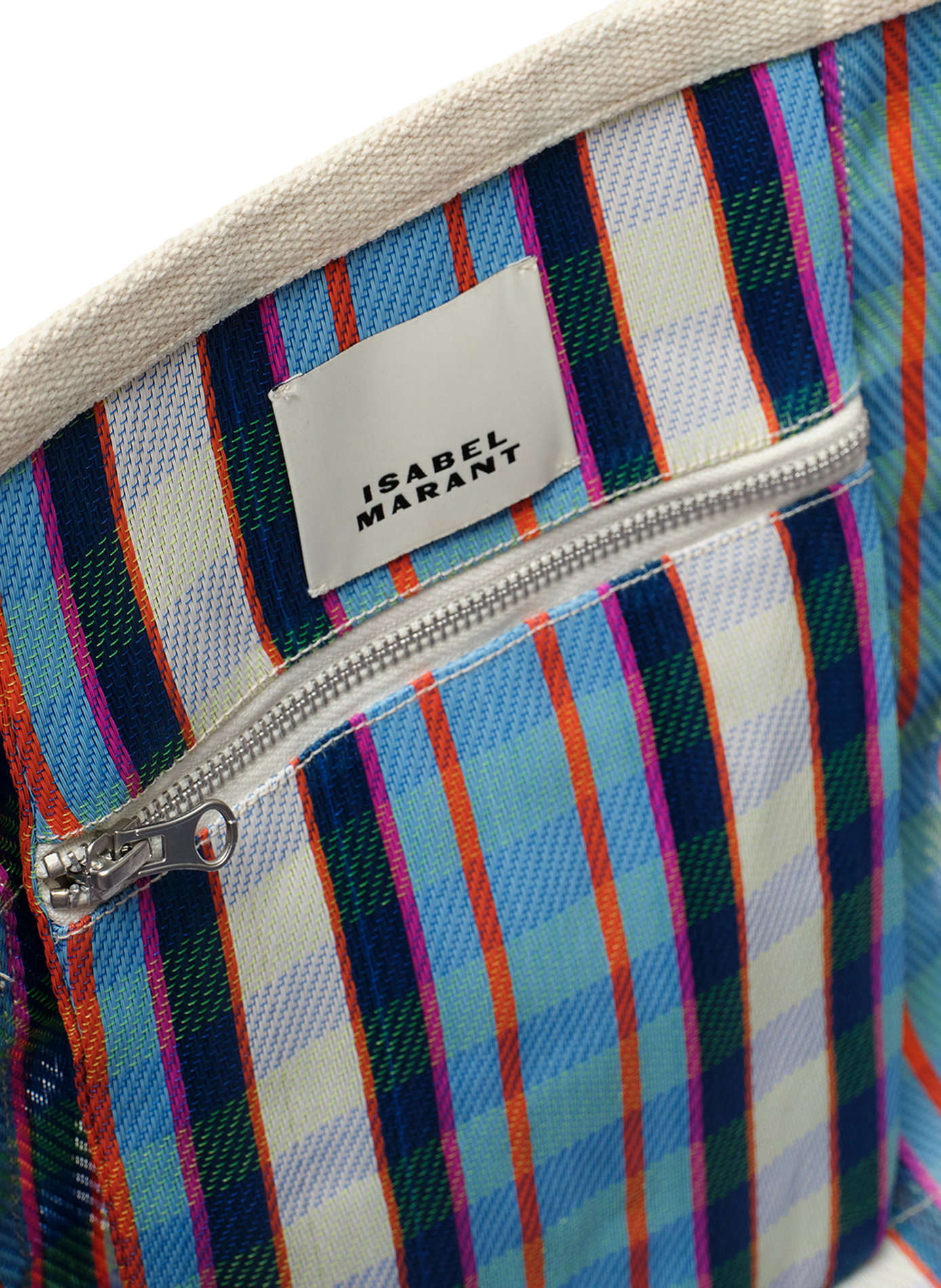 Cac cabas rayé Darwen ISABEL MARANT Blau