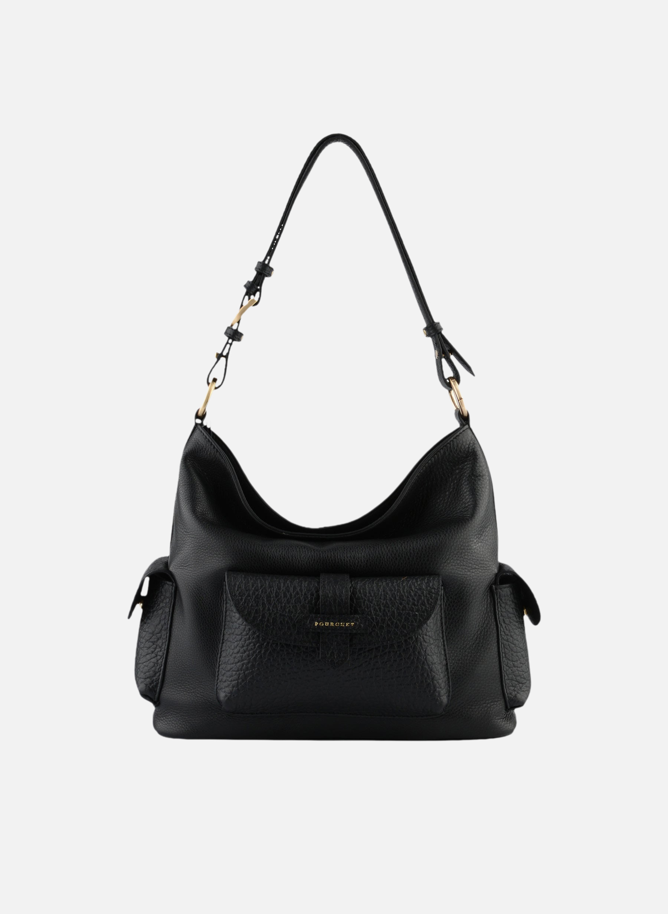 Reporter | sac porté épaule POURCHET Noir