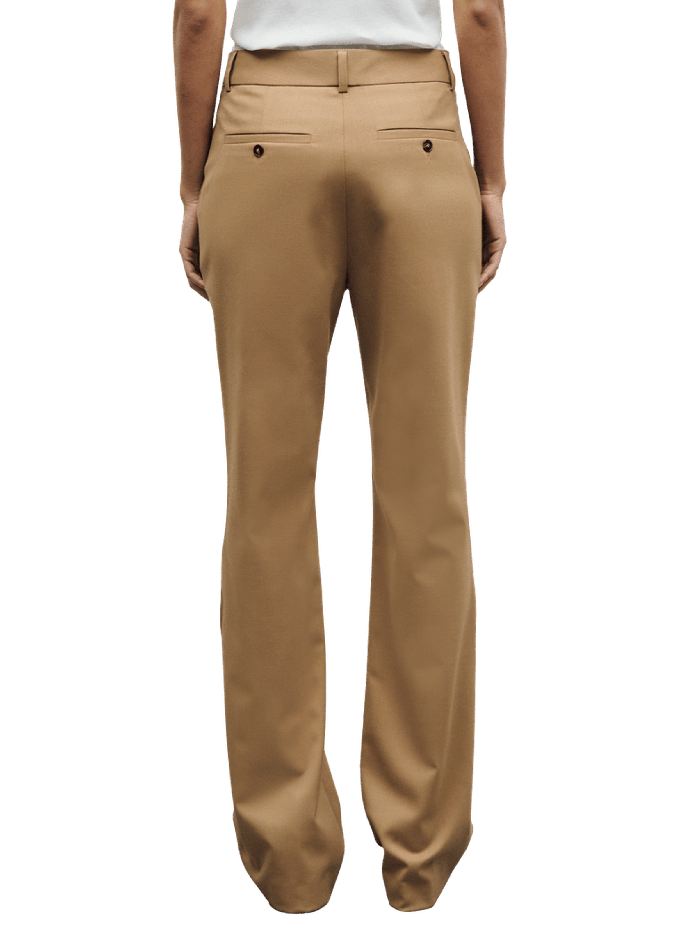Pantalon flare de tailleur - mel GERARD DAREL Marron
