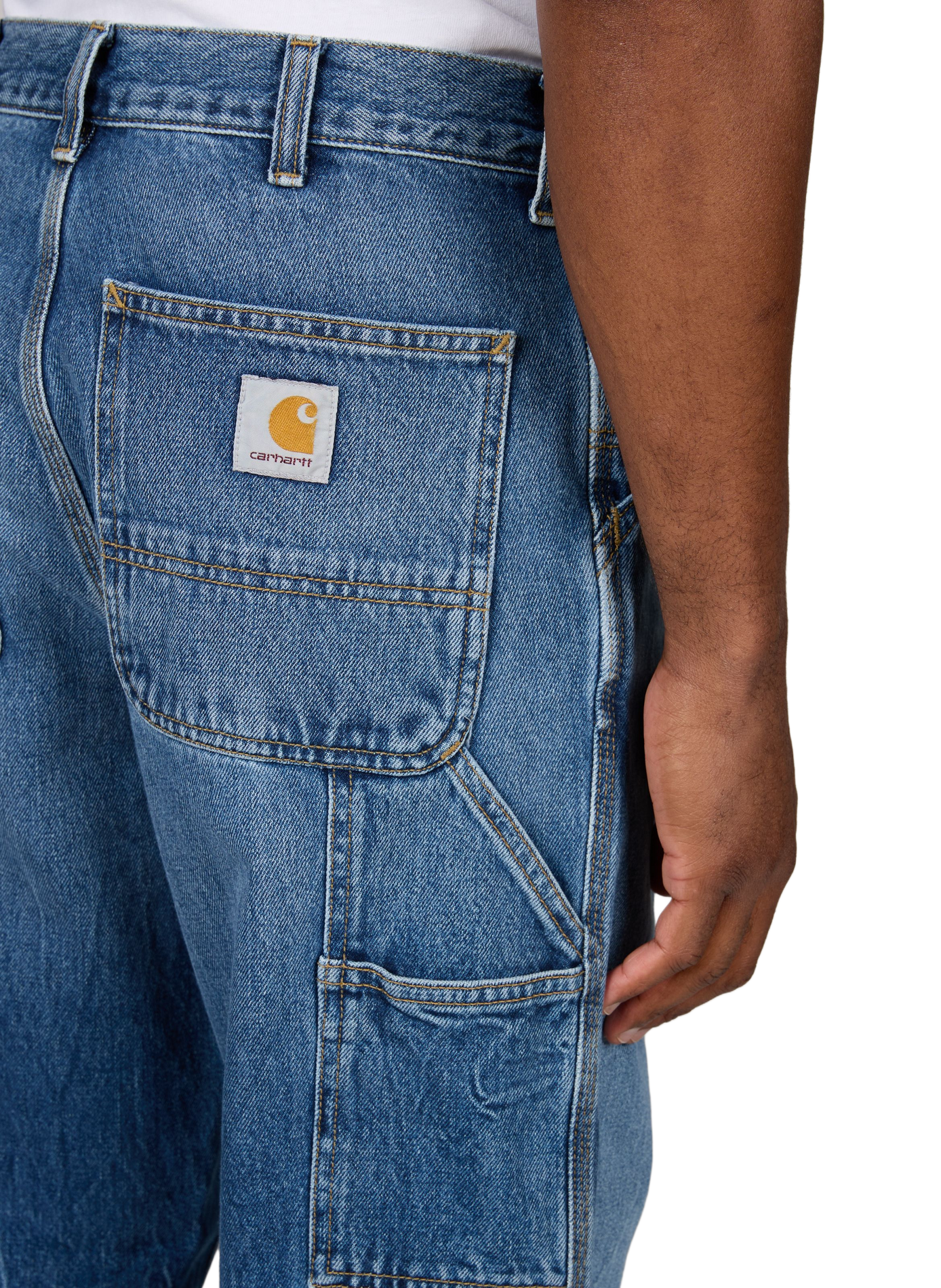Jeans mit einem Knie CARHARTT WIP Blau