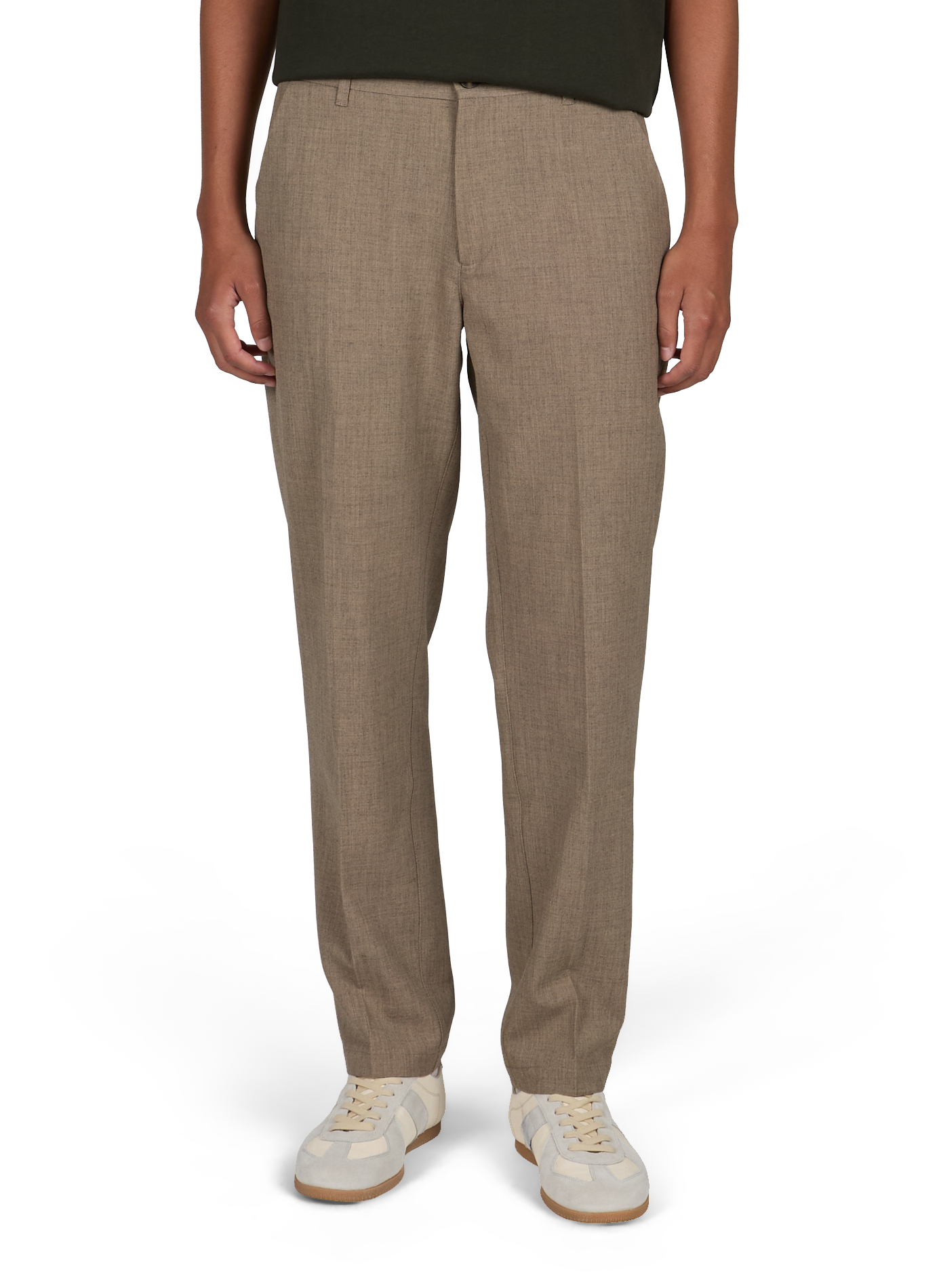 Gerade Hose LES DEUX Braun