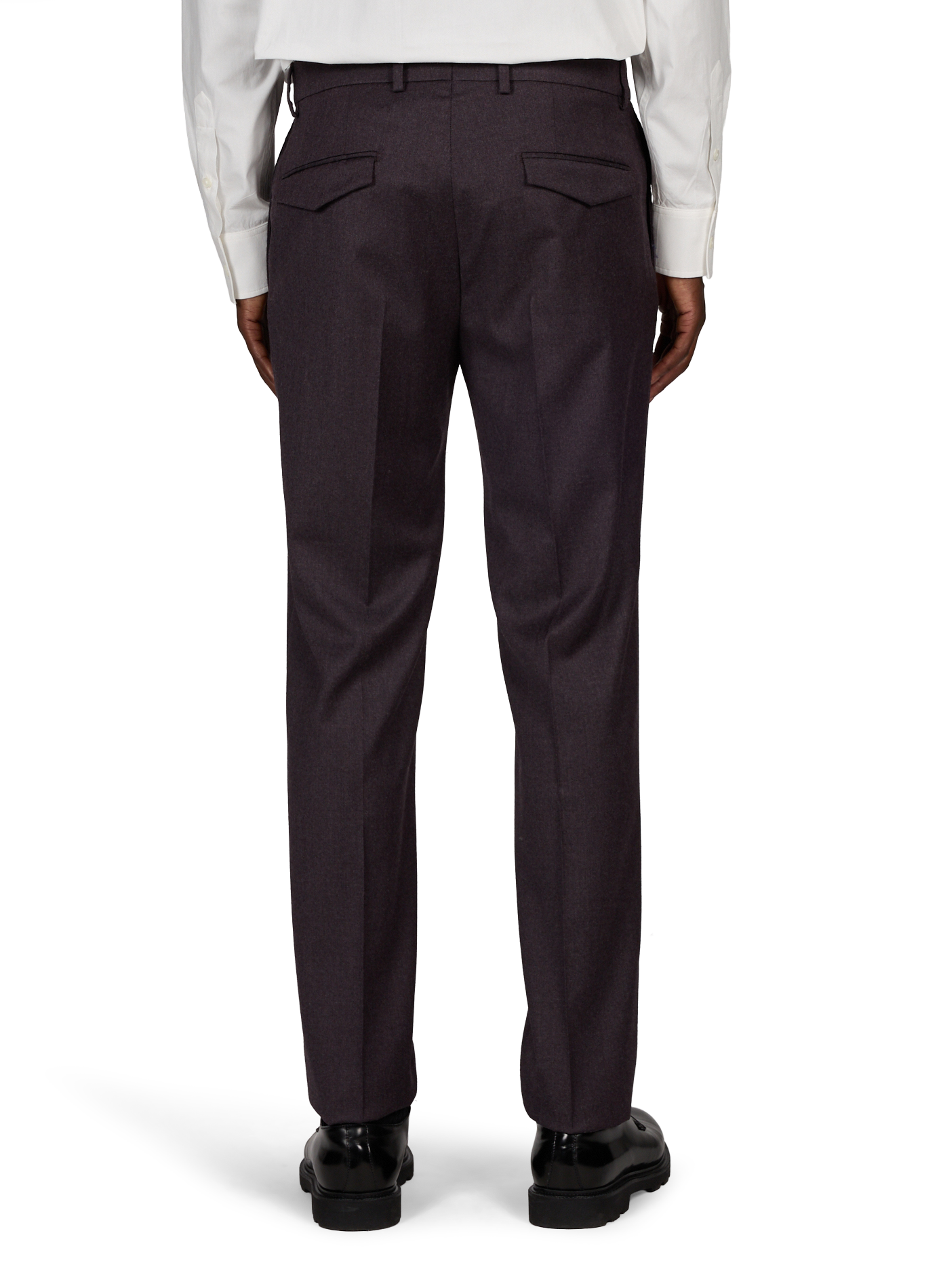 Langer Wollmantel SLOWEAR Violett